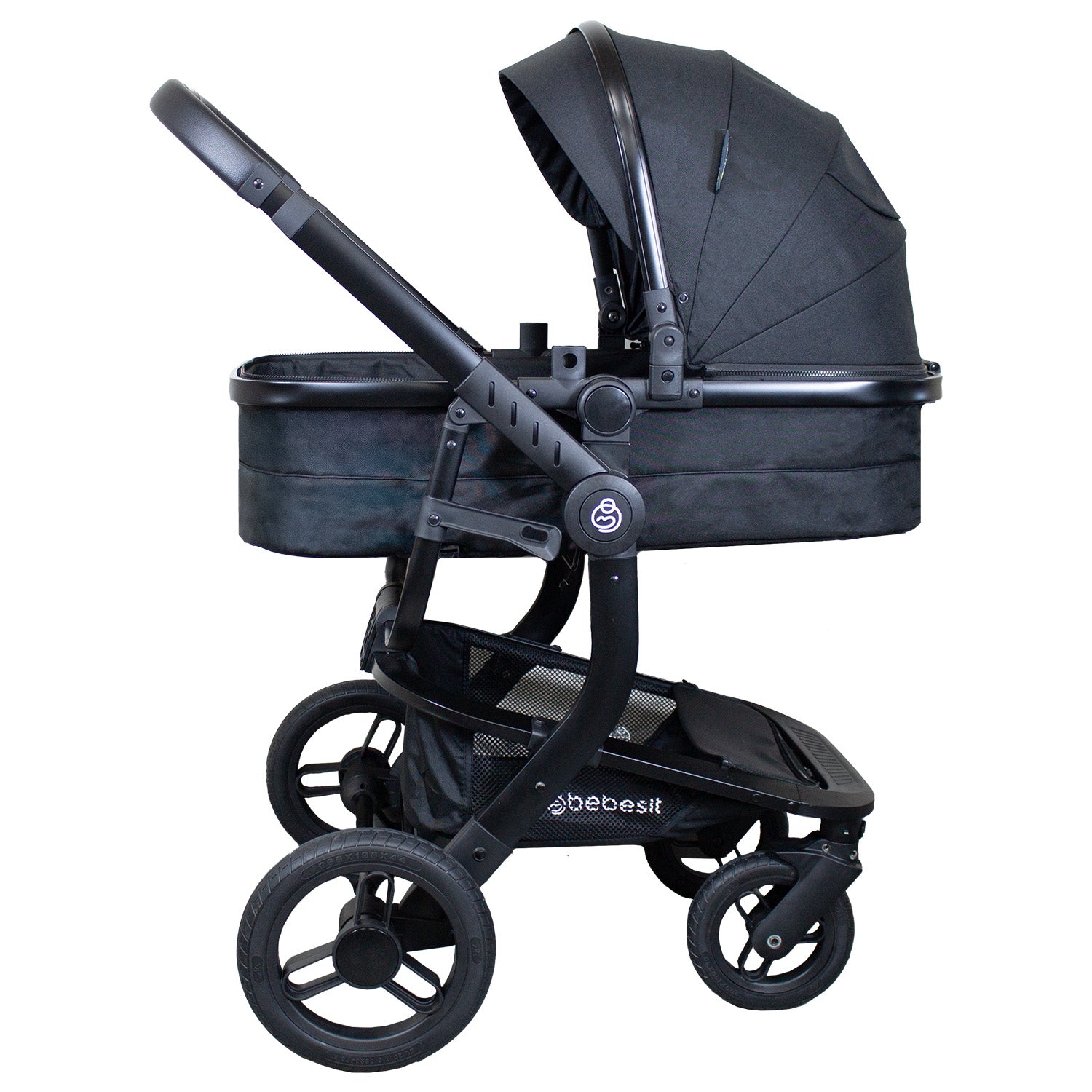Coche Cuna travel system Taurus Negro