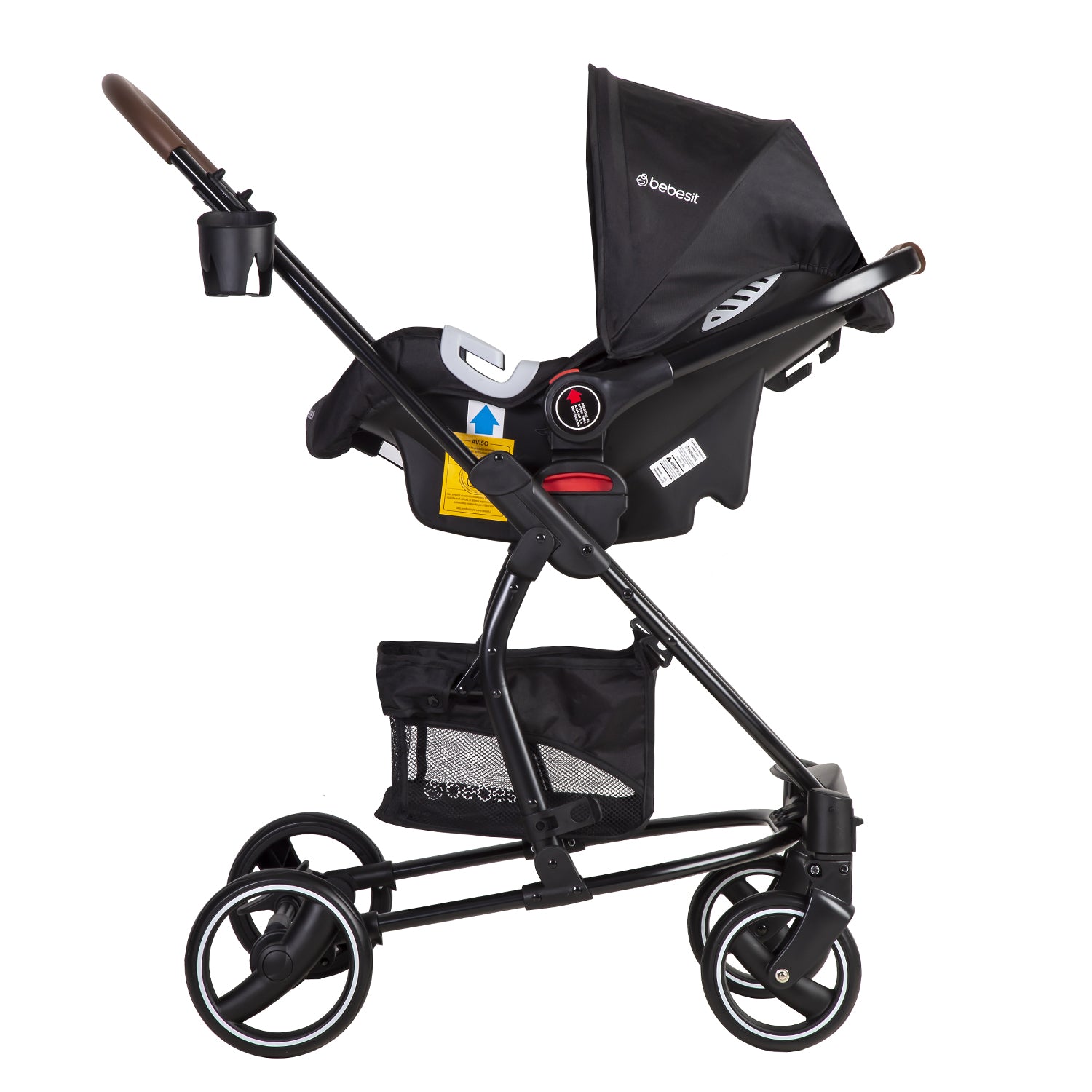 Coche Cuna travel system Alfa Nuevo Negro