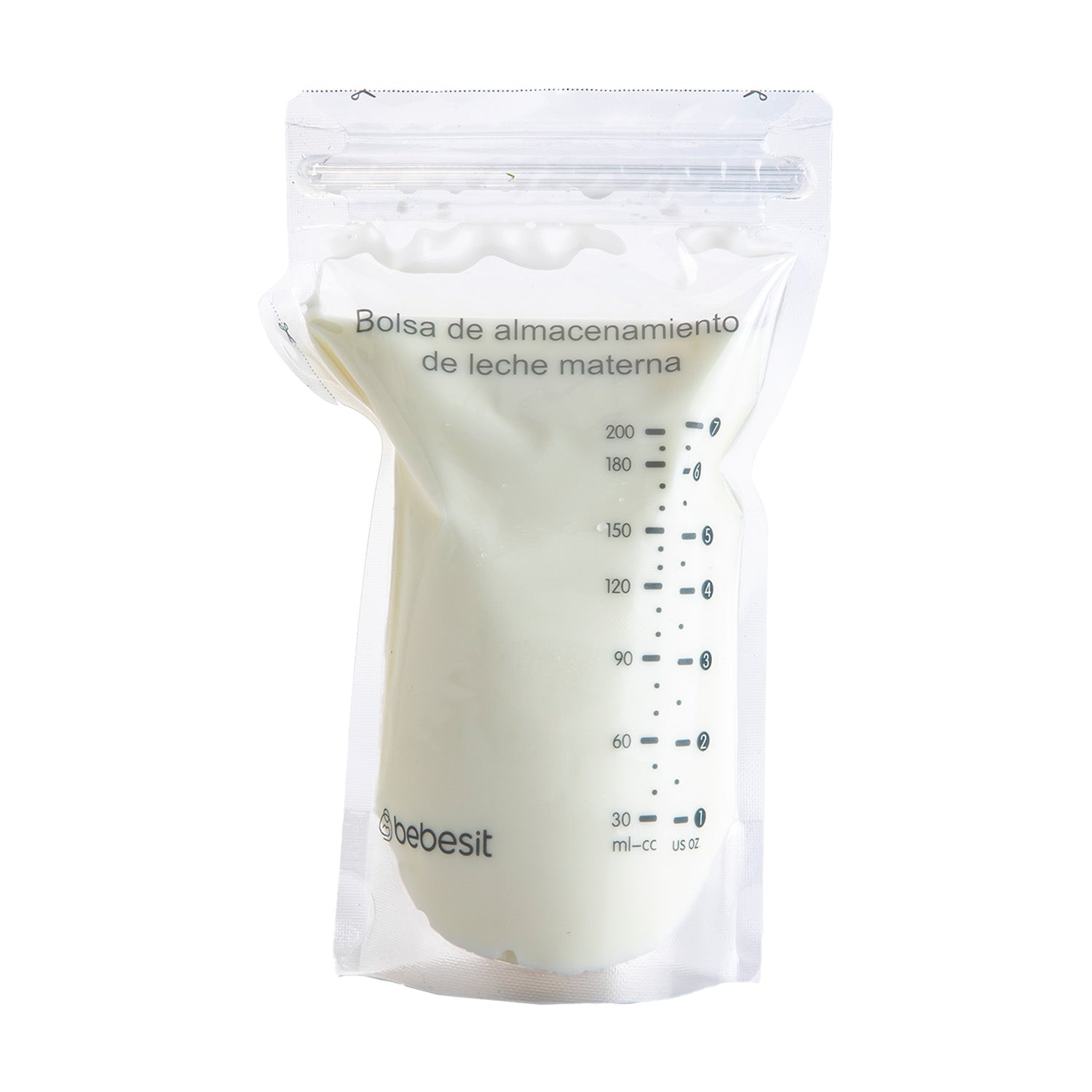 Pack 30 Bolsas Para almacenar Leche Materna 200 Ml Bebesit