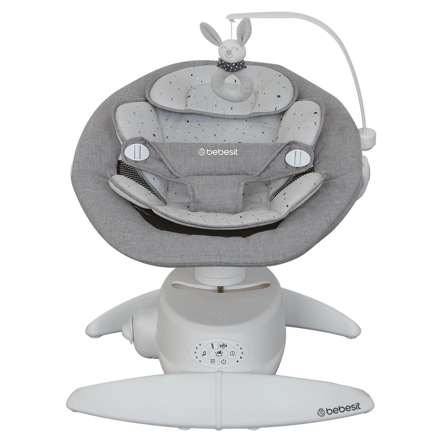 Silla Nido Bouncer 3D Swing Rocker Gris