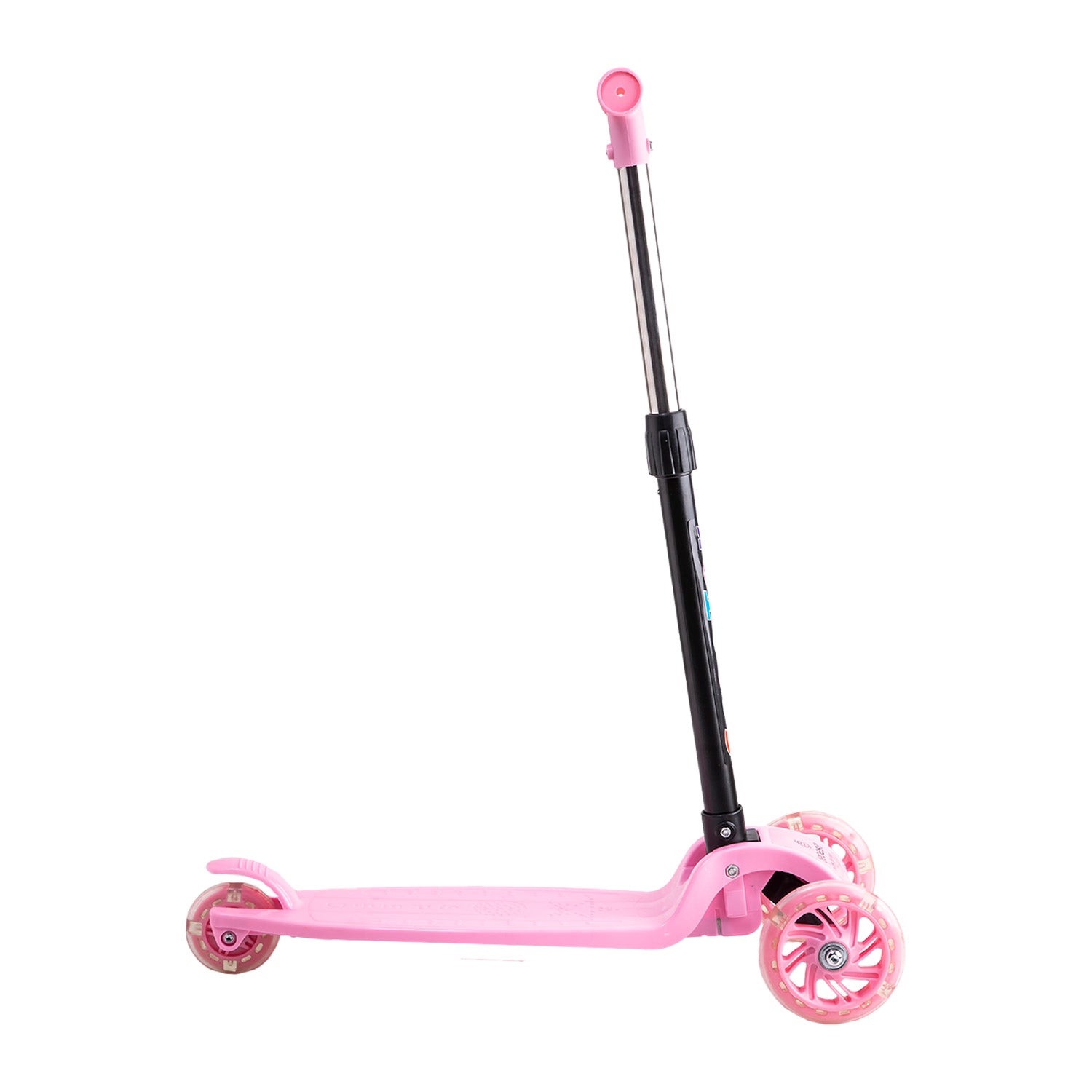 Scooter Monopatín Niña Regulable Plegable XT03 Rosa Bebesit
