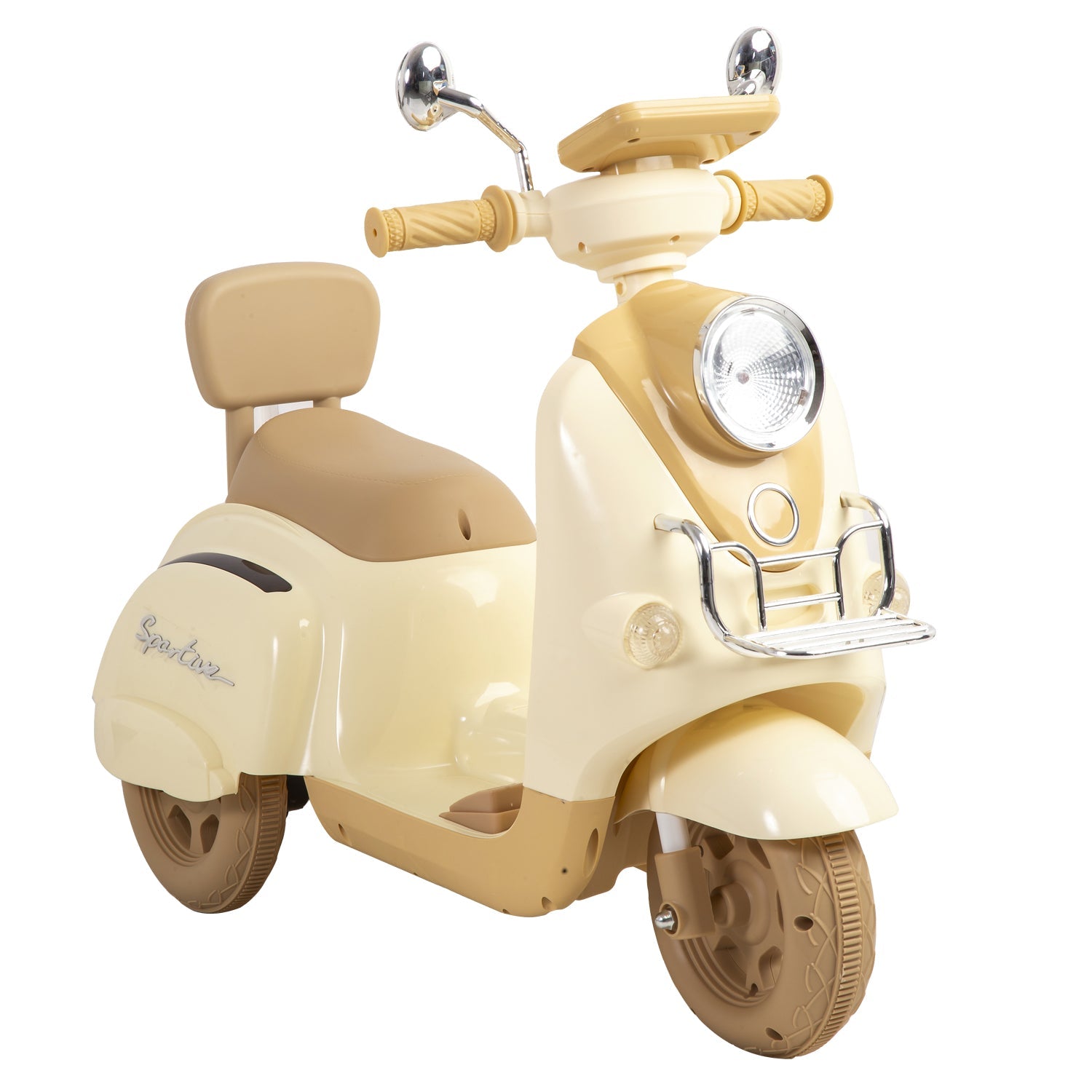 Moto a Batería Scooter Beige Bebesit