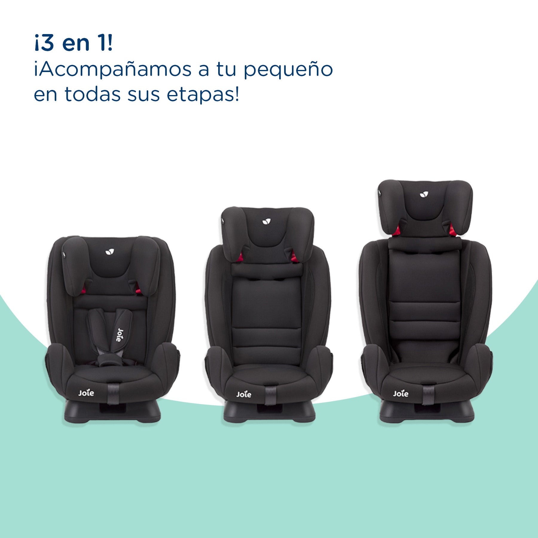 Silla de Auto Combinada Fortifi Coal