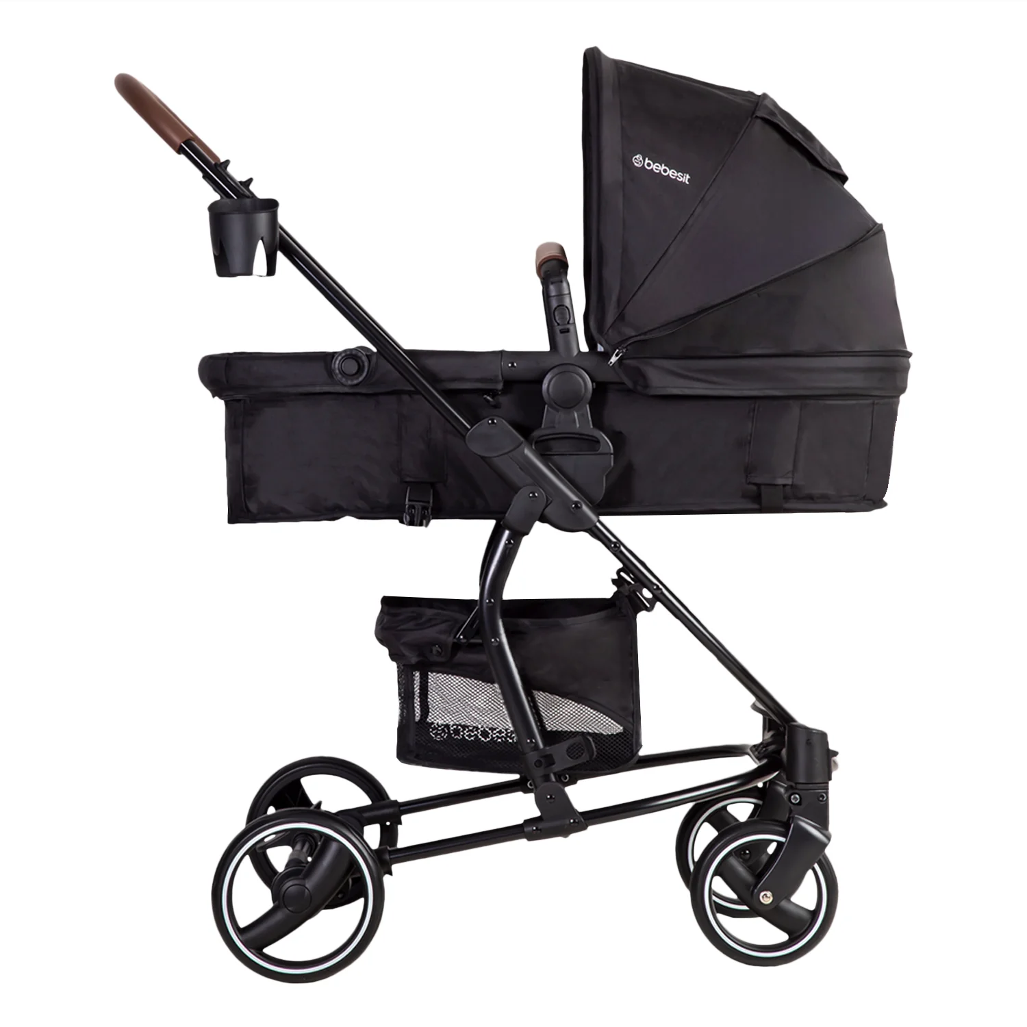 Coche Cuna travel system Alfa Nuevo Negro
