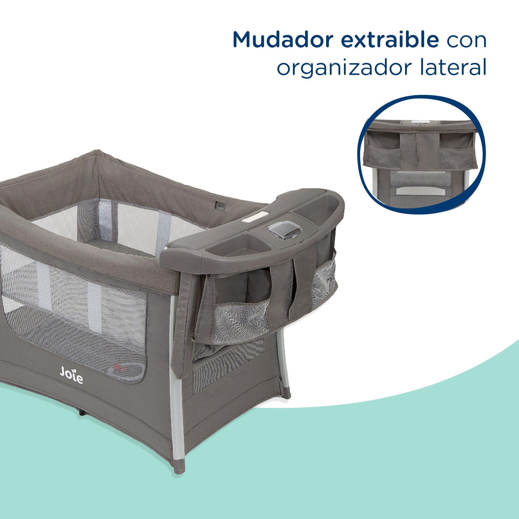 Cuna Pack and Play Illusion Nickle Joie