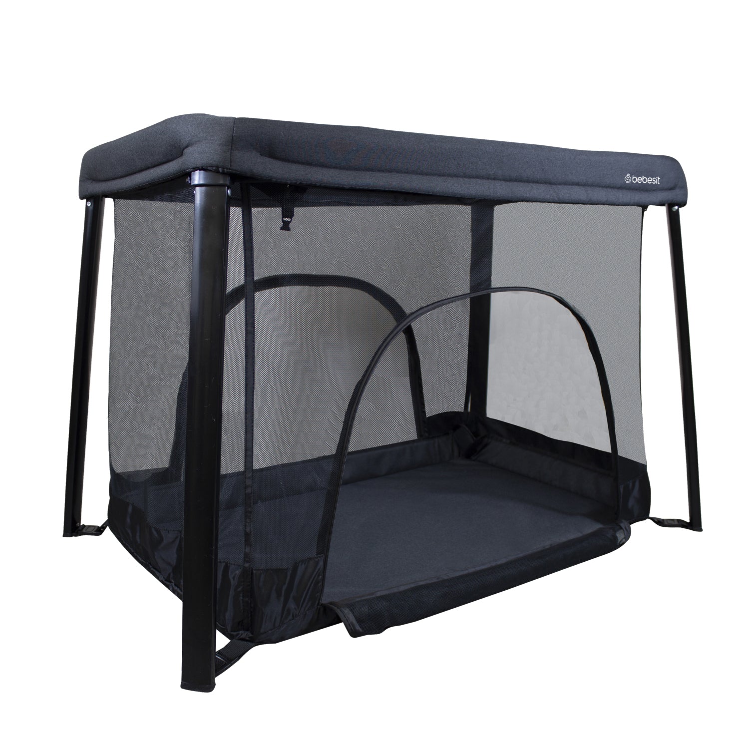 Cuna Corral 3 en 1 Eclipse Safe & Sleep Negro Bebesit
