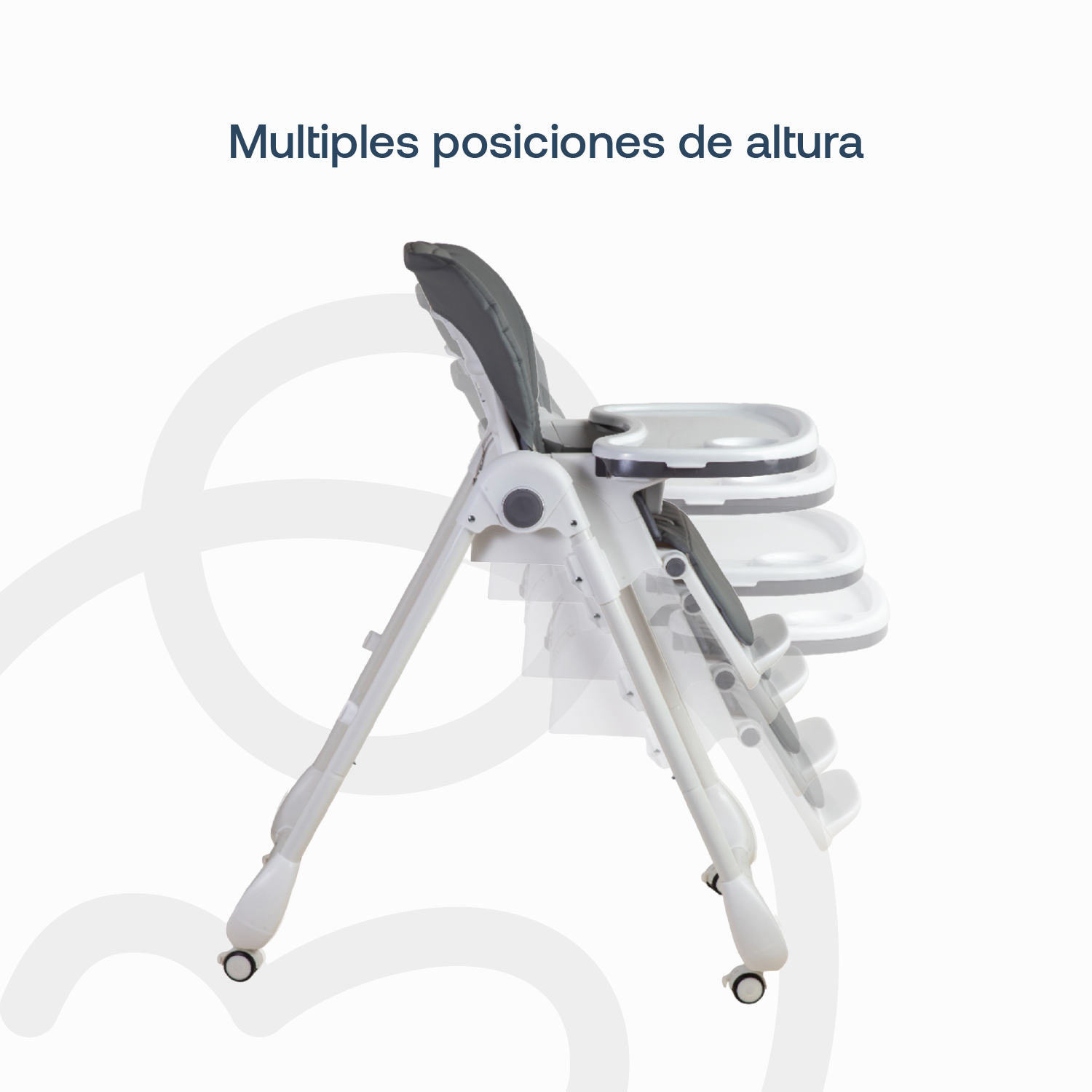 Silla de Comer EasyFeed Gris