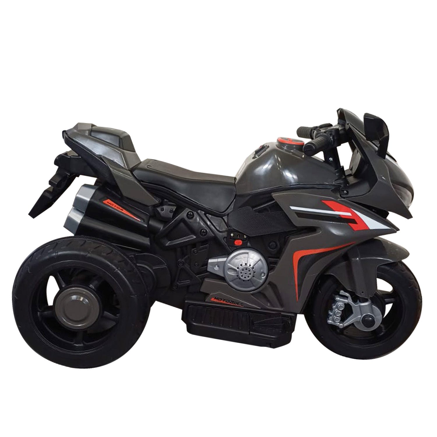 Trimoto BigTrail Niños Infantil 6V a Batería Gris