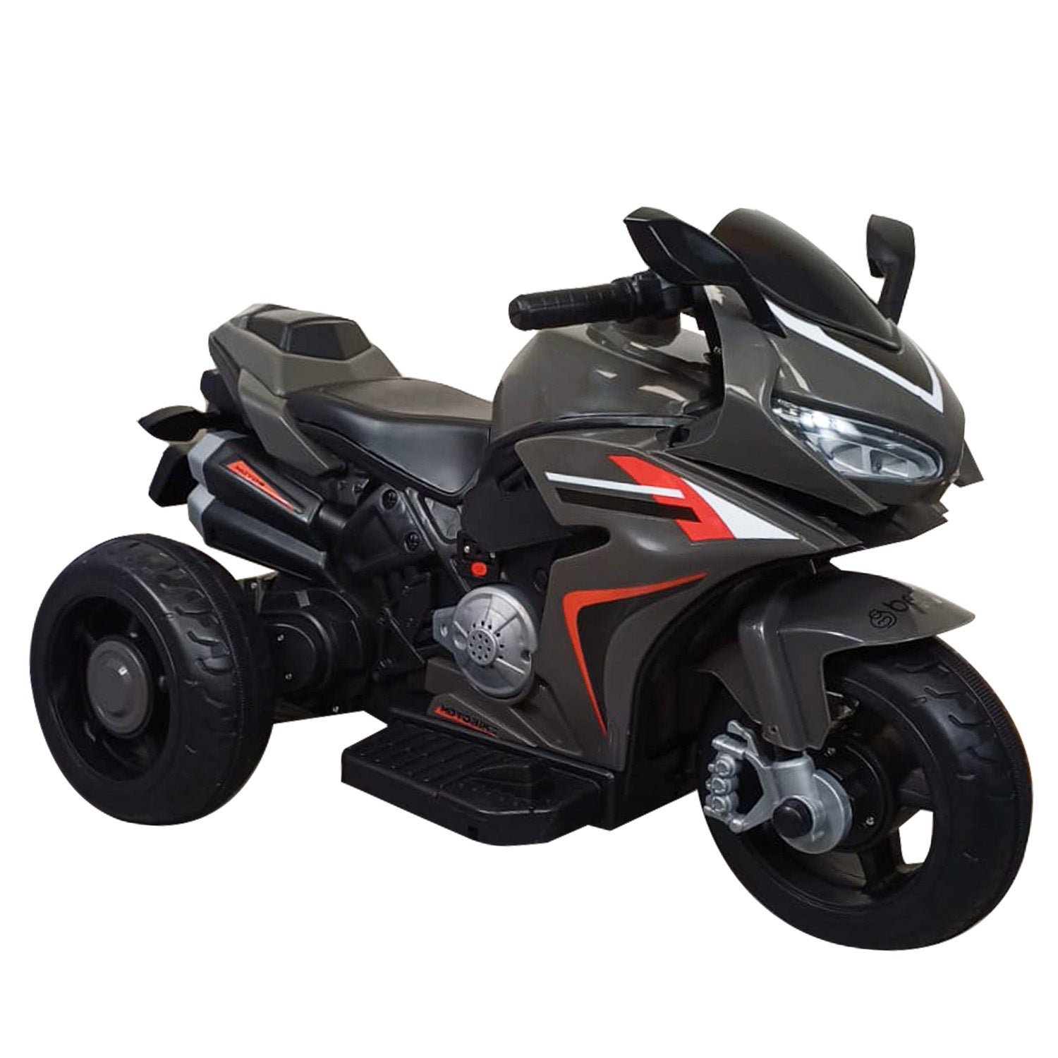 Trimoto BigTrail Niños Infantil 6V a Batería Gris