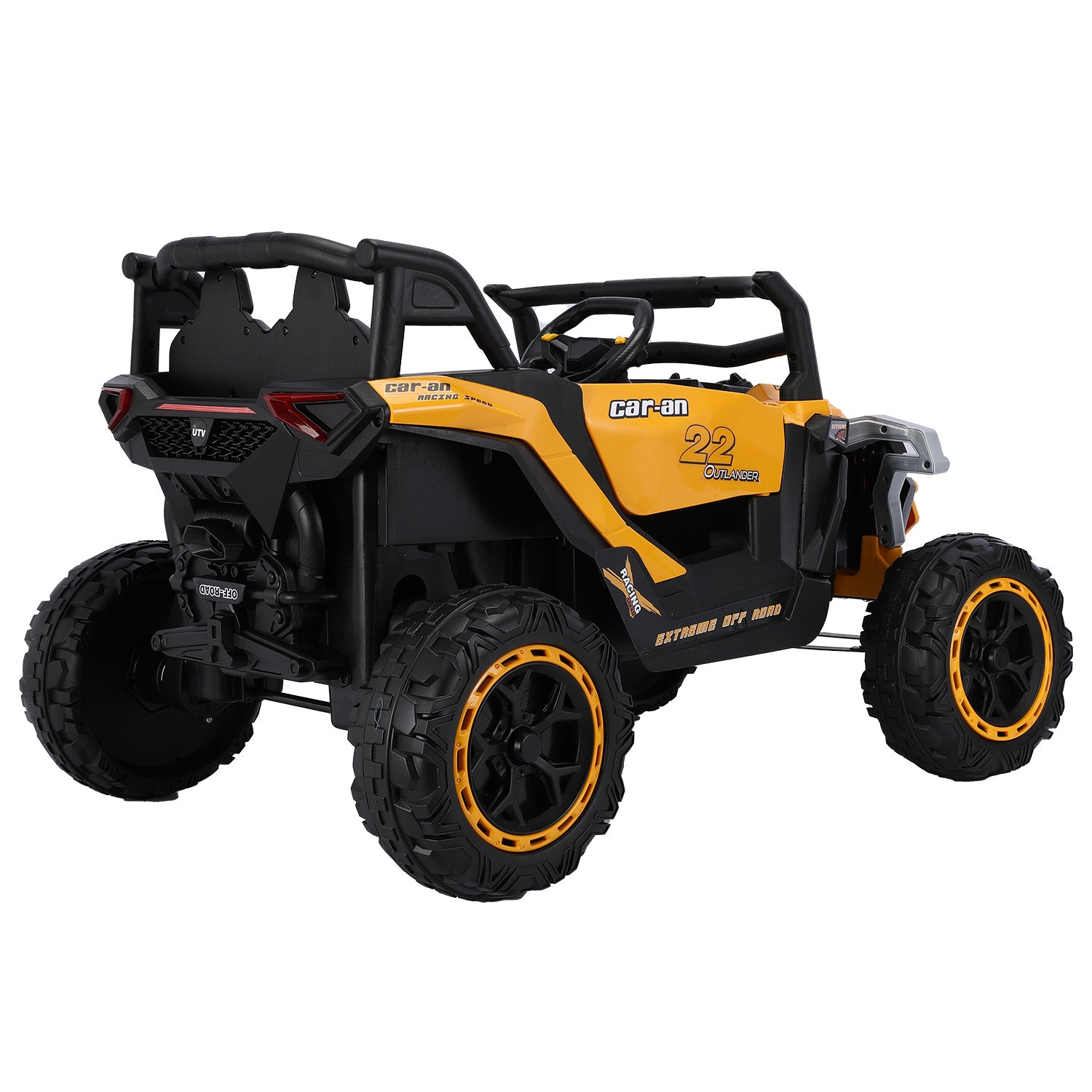 Auto a Batería Buggy 4x4 Adventure Infantil Naranjo