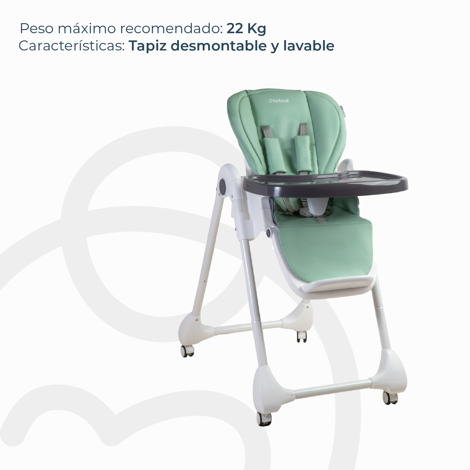 Silla de Comer EasyFeed Verde