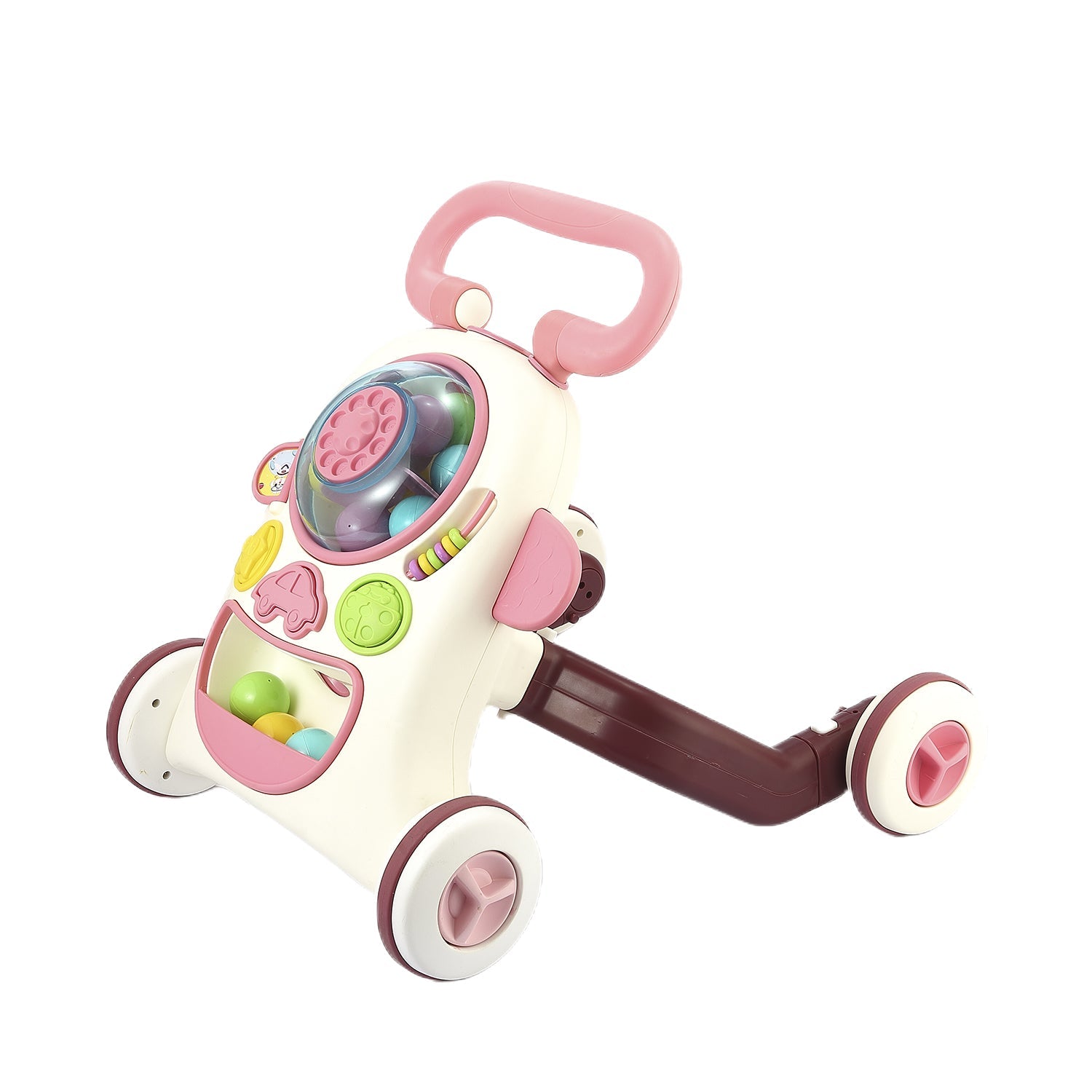 Corre Pasillo Caminador 2 en 1 Rosado