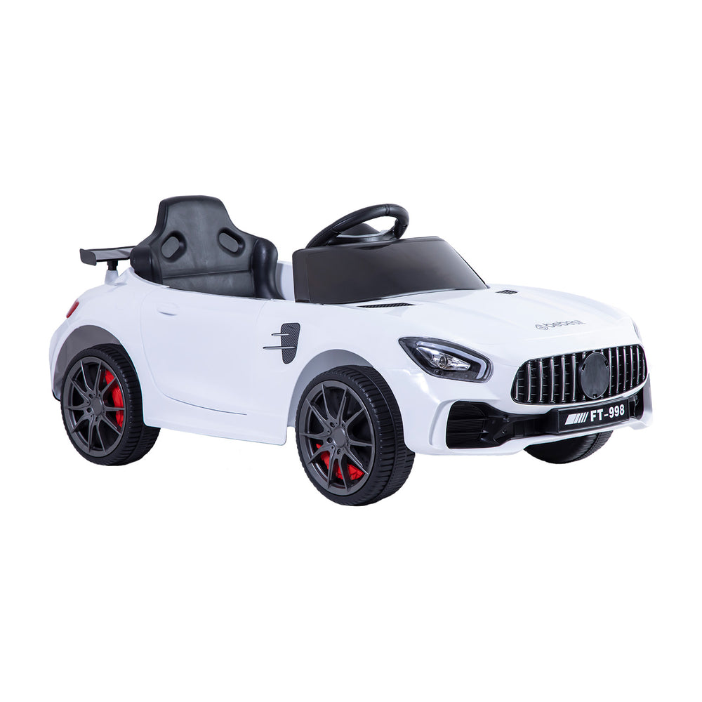 Auto a Batería Eléctrico Coupe Blanco Bebesit