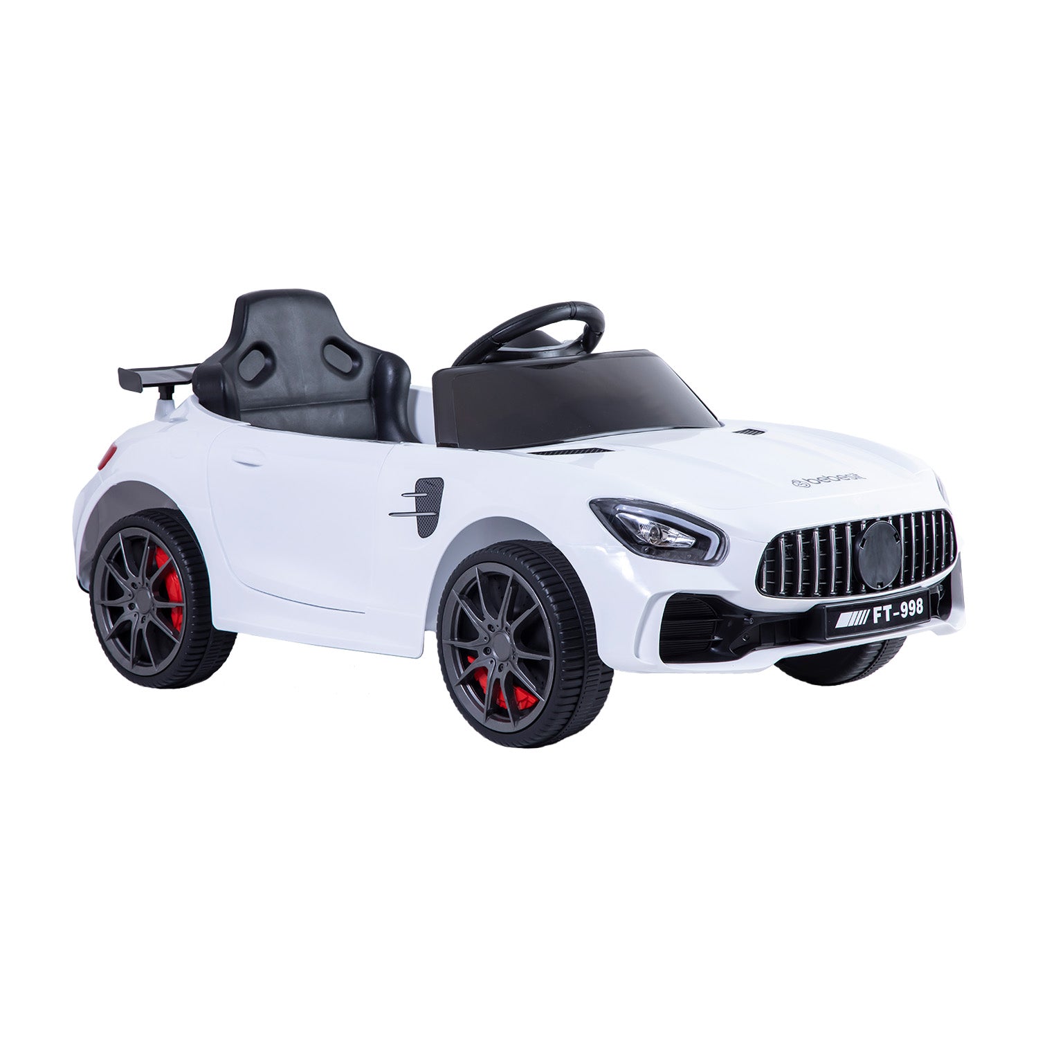 Auto a Batería Eléctrico Coupe Blanco Bebesit