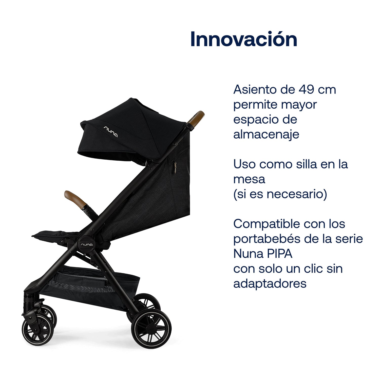 Coche de Paseo TRVL Negro