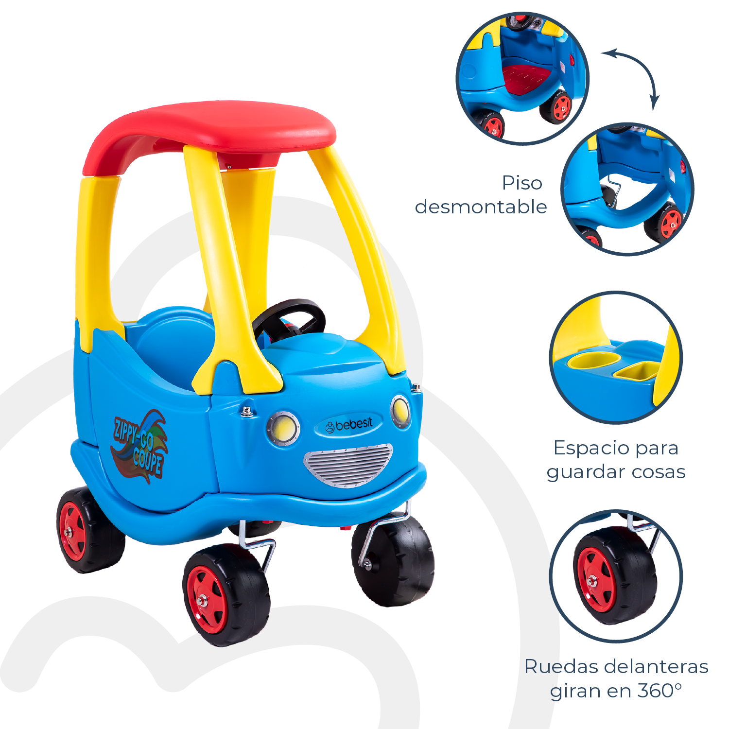 Auto Corre Pasillo Zippy Go Coupe Bebesit