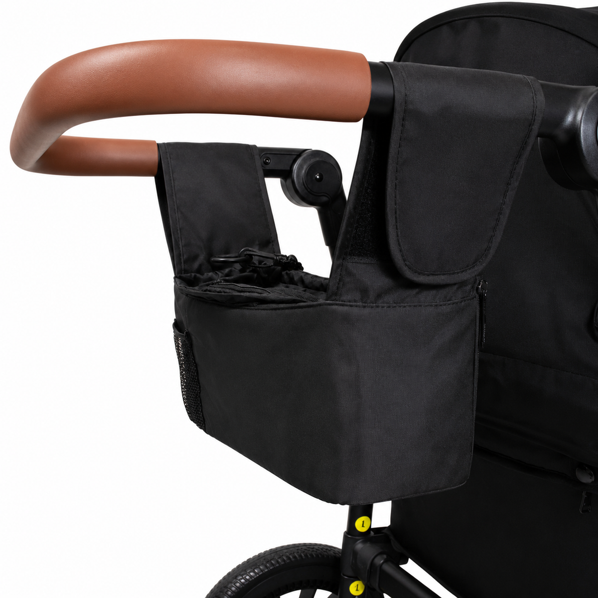 Coche y Carro de Paseo Doble Wagon Drakar Negro