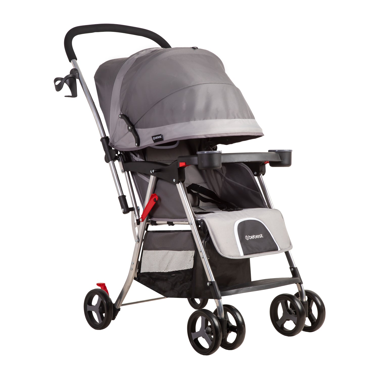 Coche Paseo y Cuna Twister SX Gris