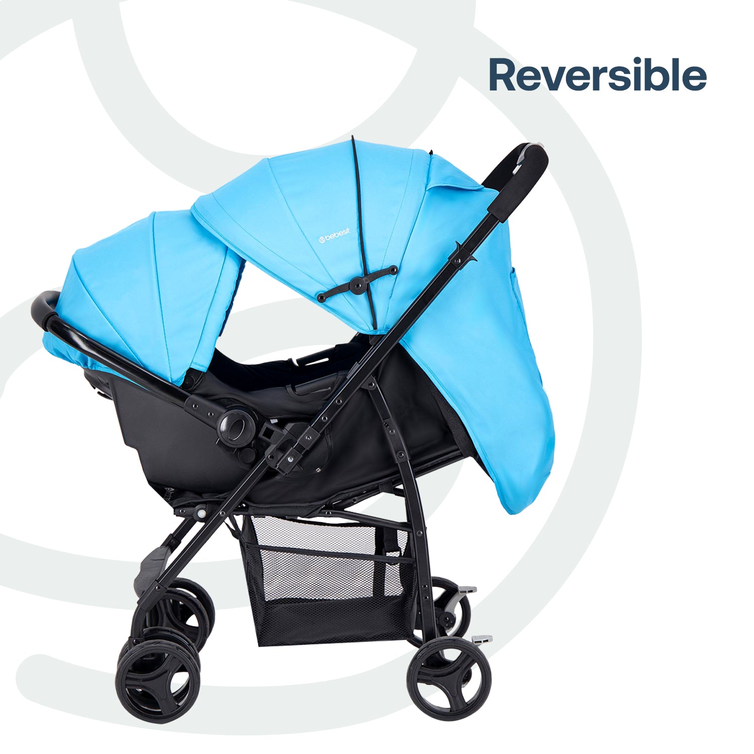 Coche Travel System Go Lite Azul