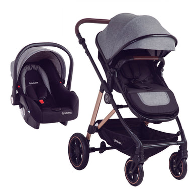 Coche Cuna travel system Neo Gris