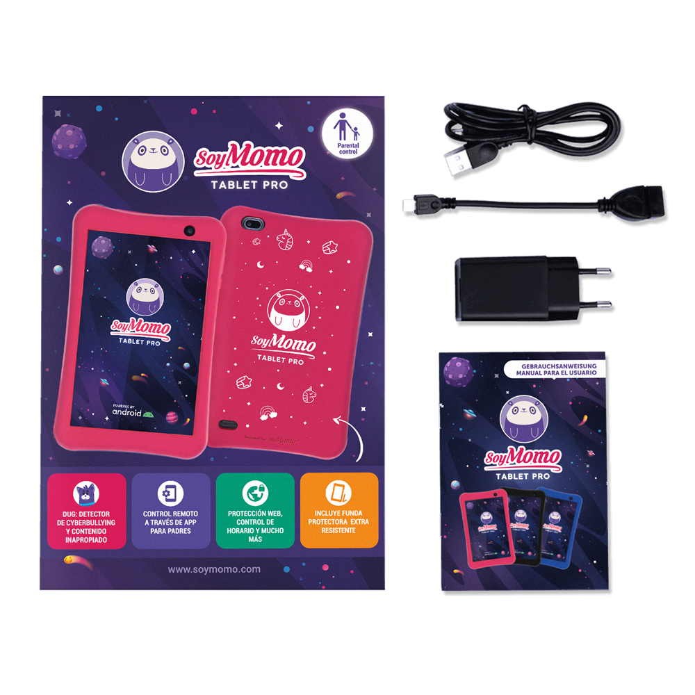 SoyMomo Tablet Pro 1.0 Rosado