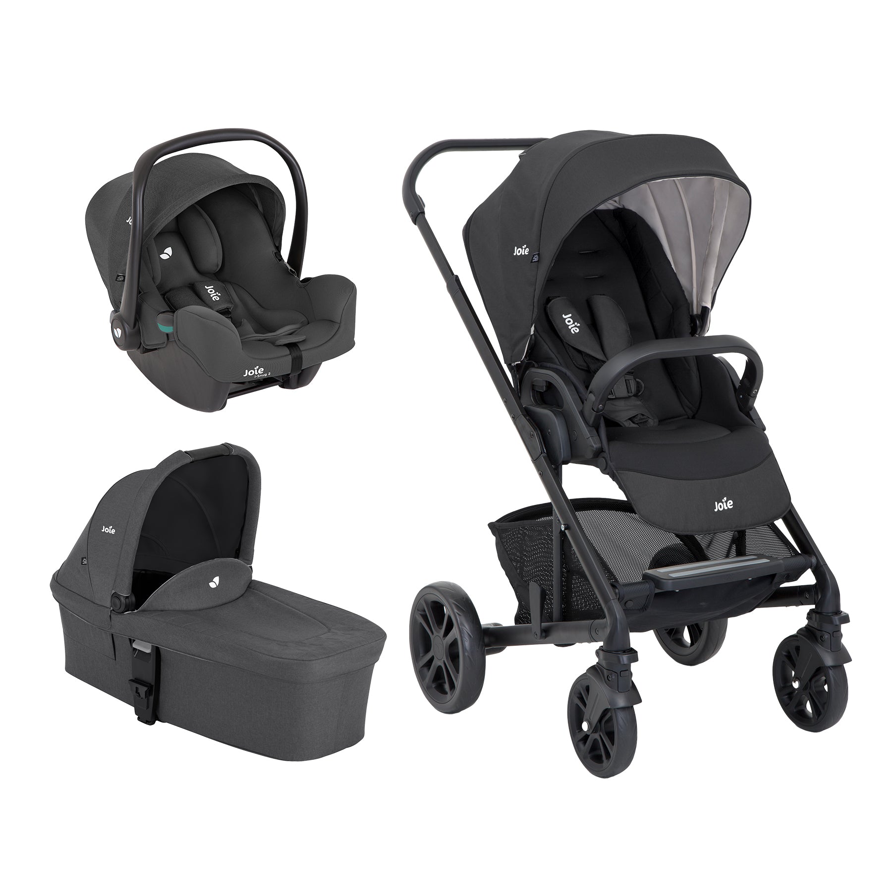 Coche Travel System Chrom Trio Ember Joie
