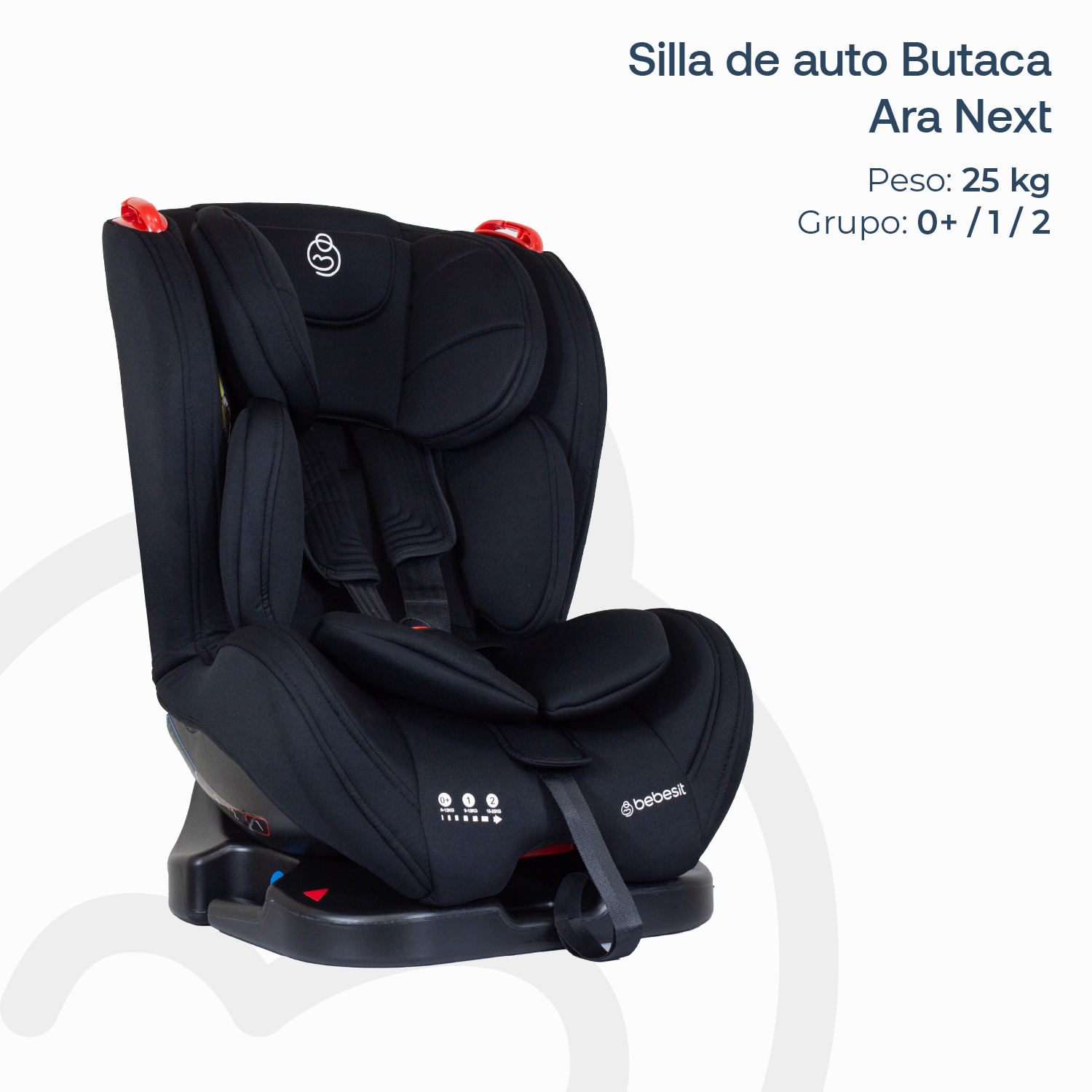 Silla de Auto Convertible Ara Next Negro