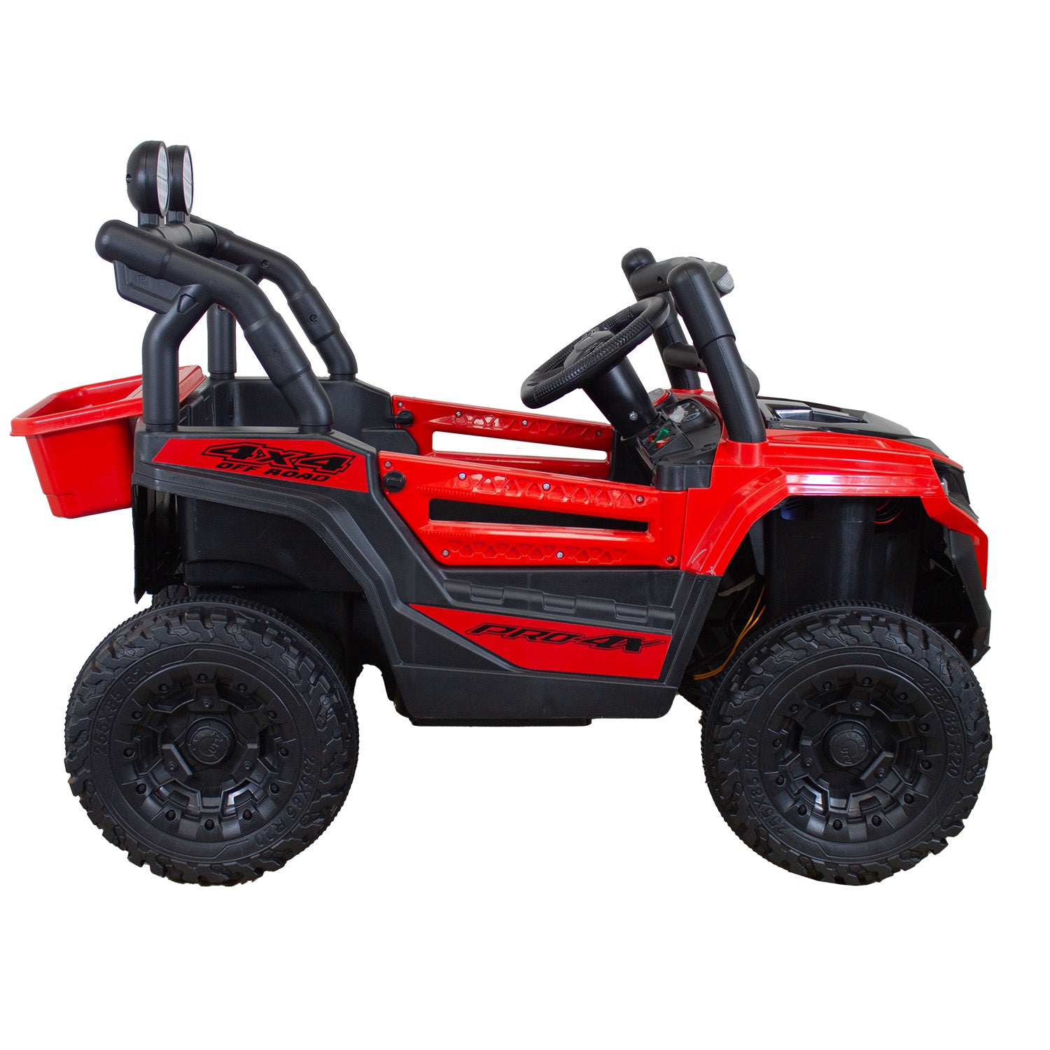 Auto Eléctrico Buggy Adventurer Niñas Niños Infantil Rojo