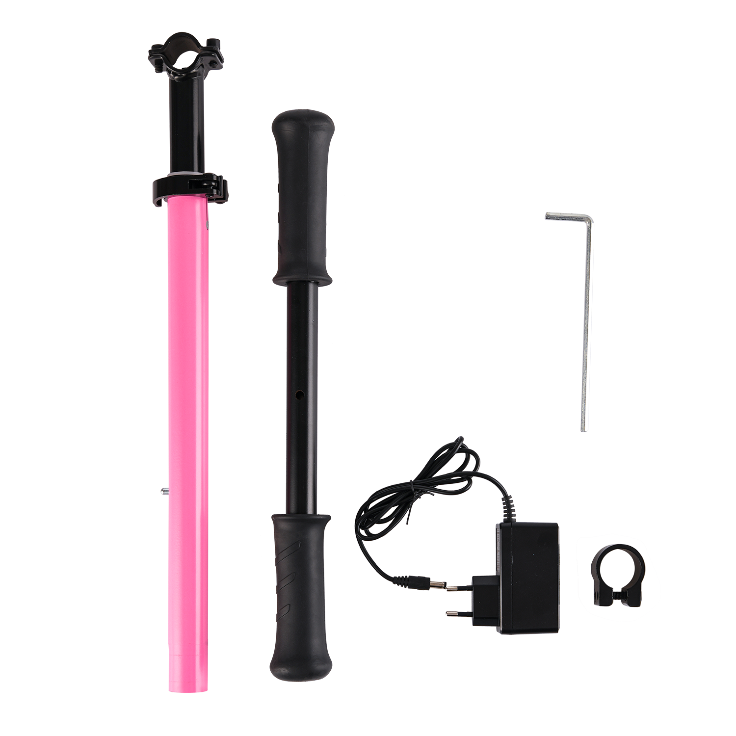 Monopatín Eléctrico Plegable E-Scooter 60W 24V2000mah Rosado