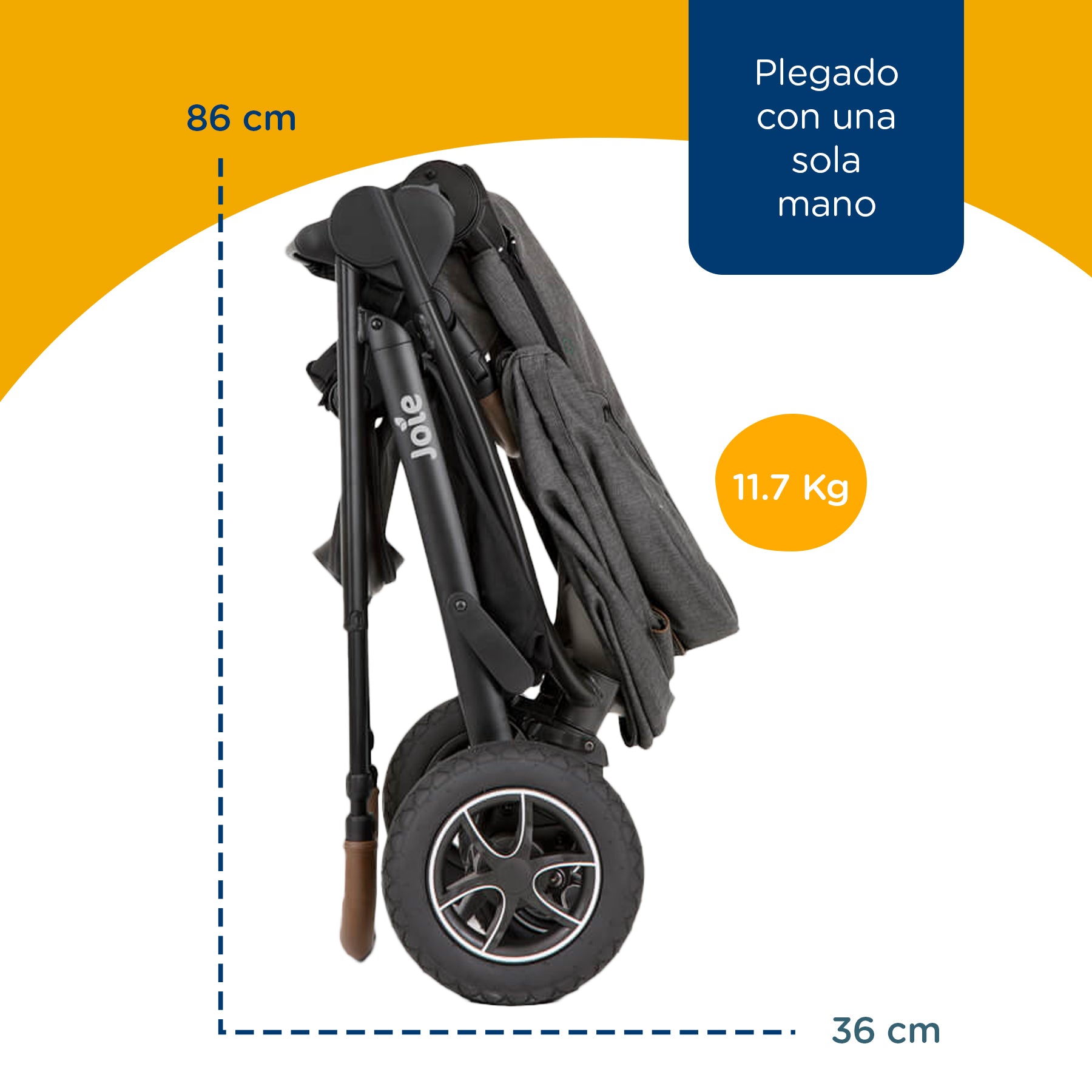 Coche Travel System Versatrax Trio Shale Joie