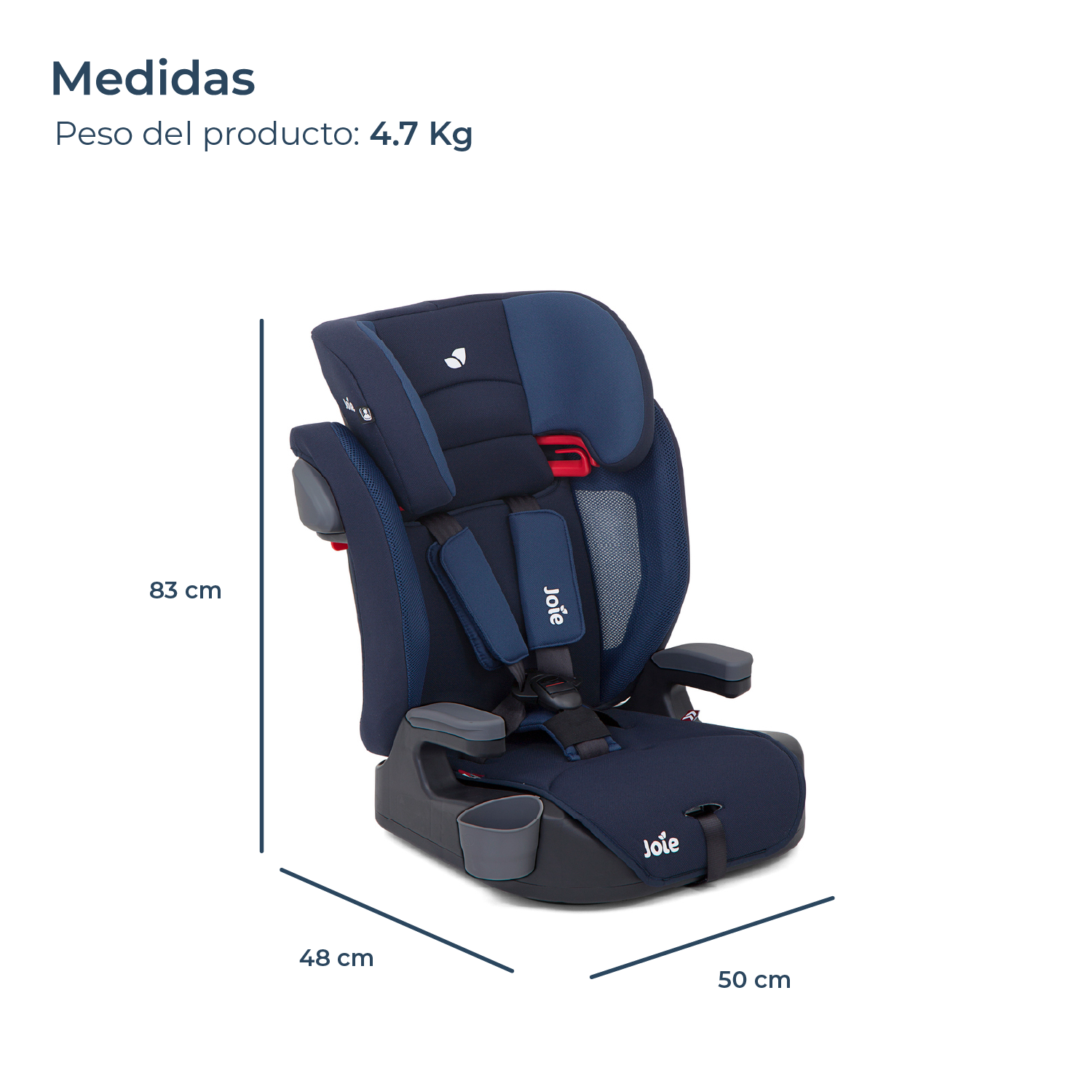 Silla de Auto Butaca Elevate Azul