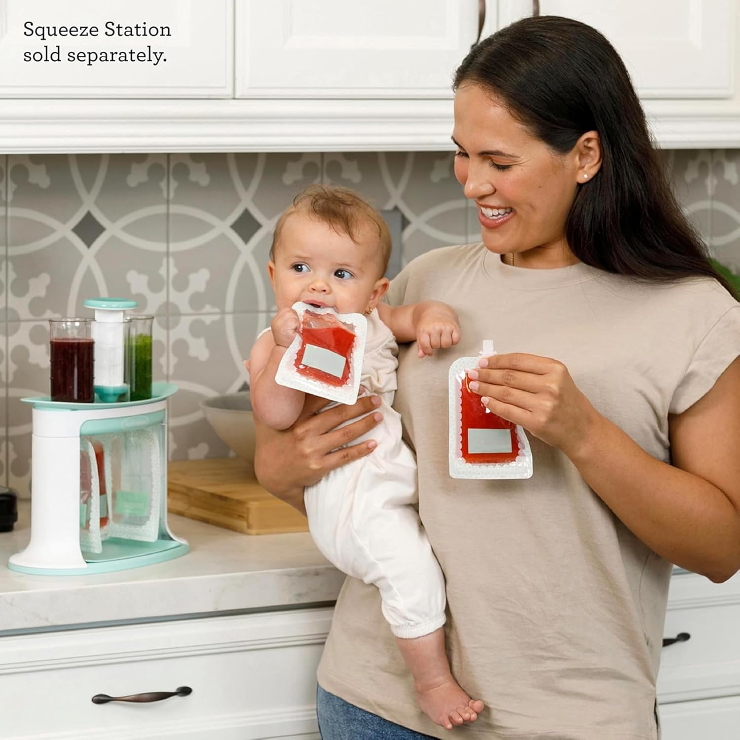 Bolsa de compota 25U Squeeze Station