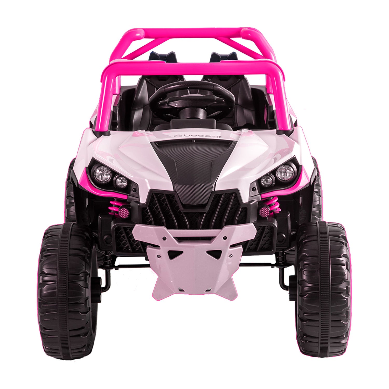 Camioneta Eléctrica todo terreno con control remoto Explorer Rosa Bebesit