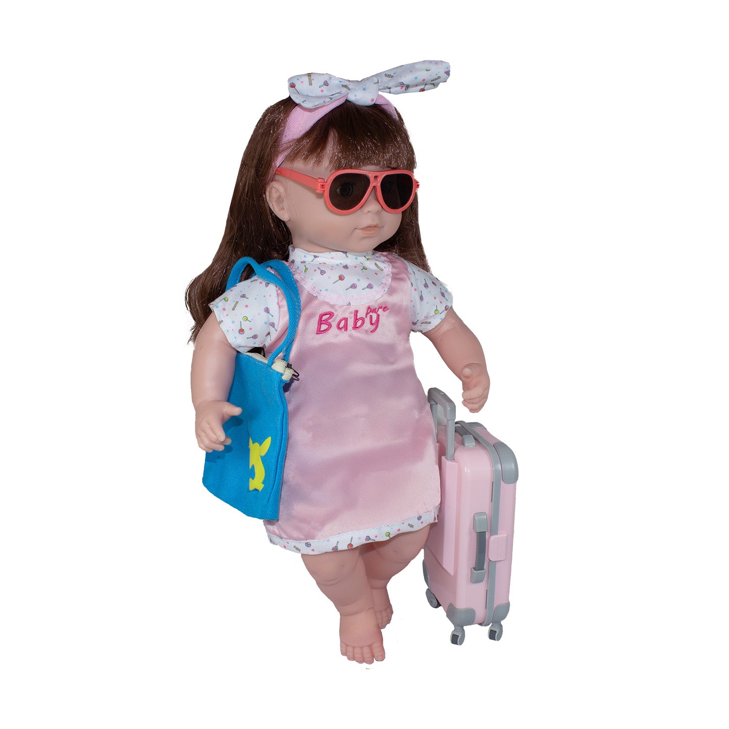 Muñeca Bebe Emma 42cm con accesorios