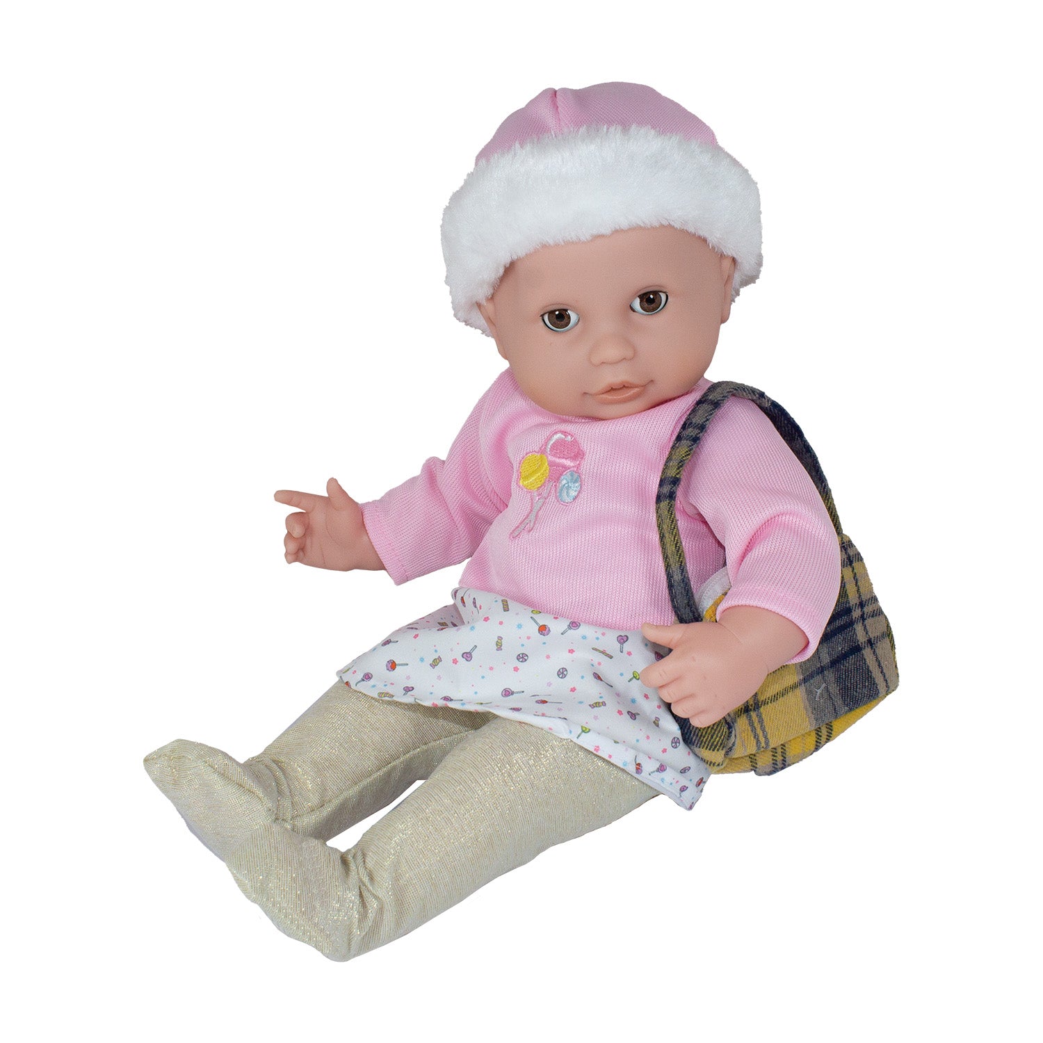 Muñeca Bebe Celeste 42cm con accesorios