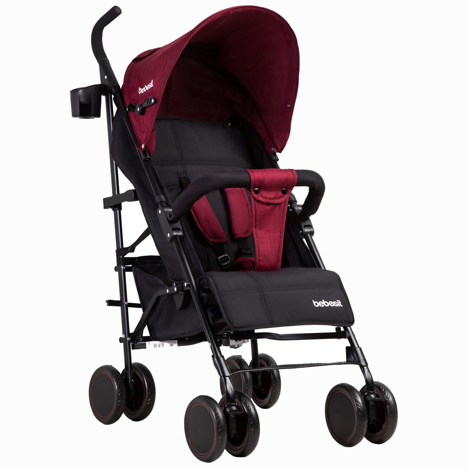 Coche Paragua Khronos Rojo