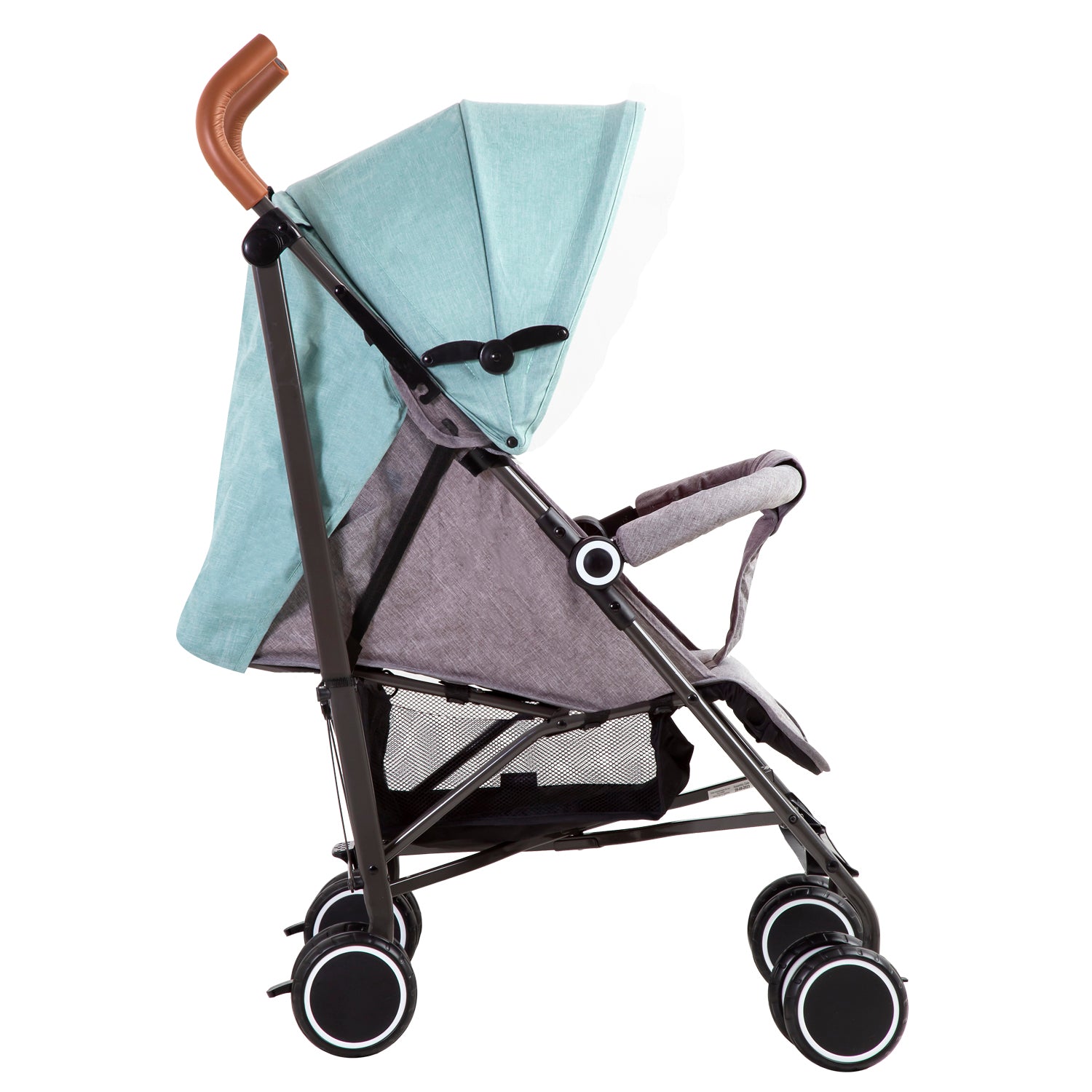 Coche Paragua Clap Melange Verde