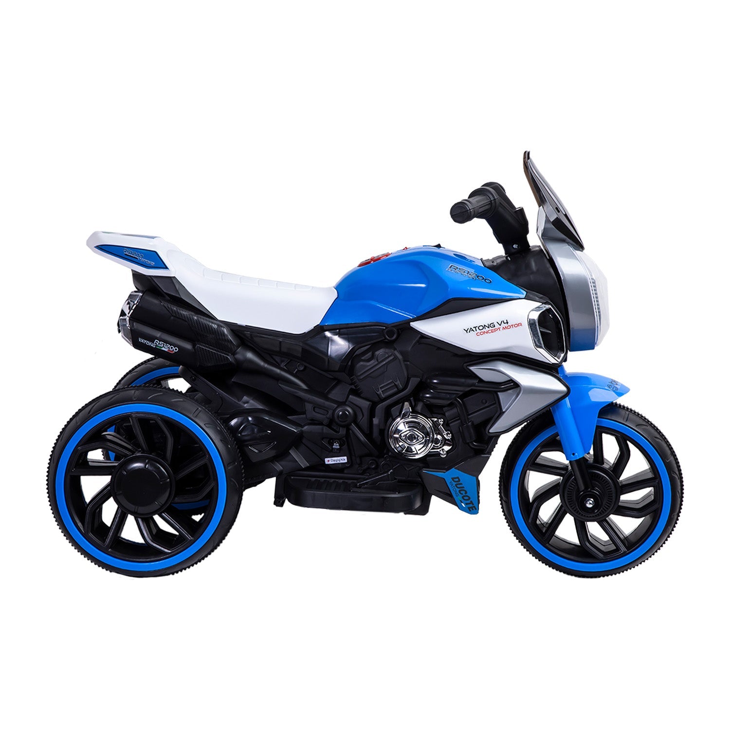 Moto 3 Ruedas Trimoto Bolt Azul Bebesit