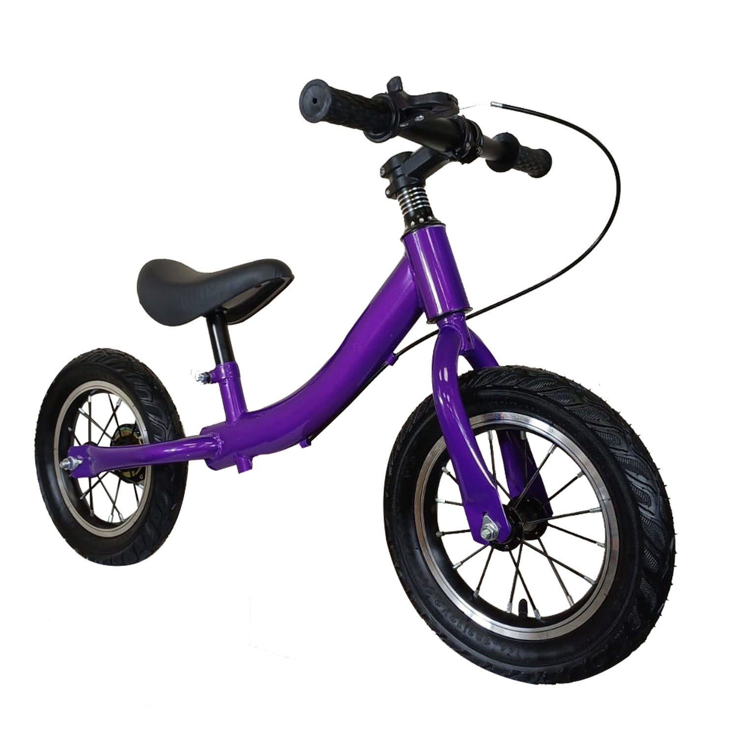Bicicleta de Aprendizaje Niños y Niñas Infantil con Frenos Morada