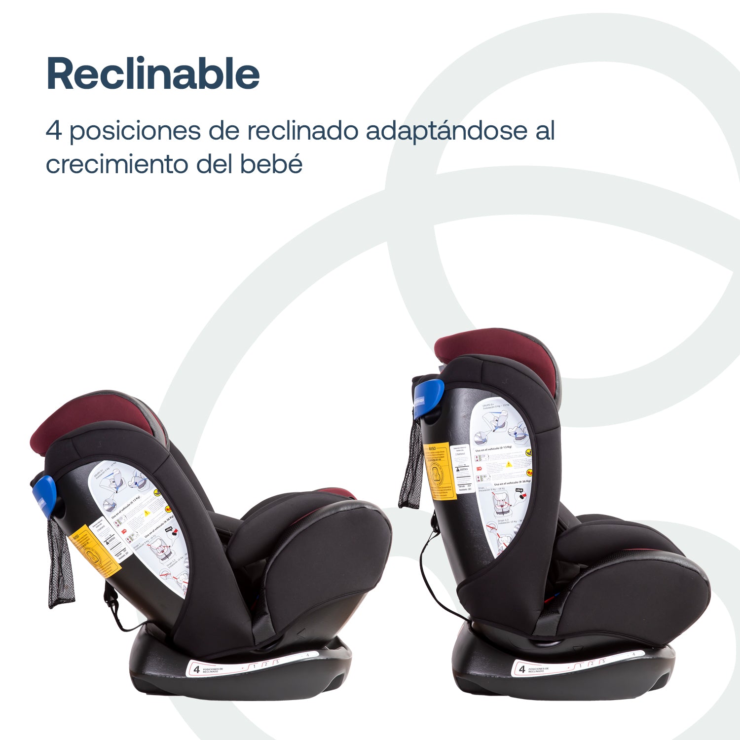 Silla de Auto Convertible Advance Roja