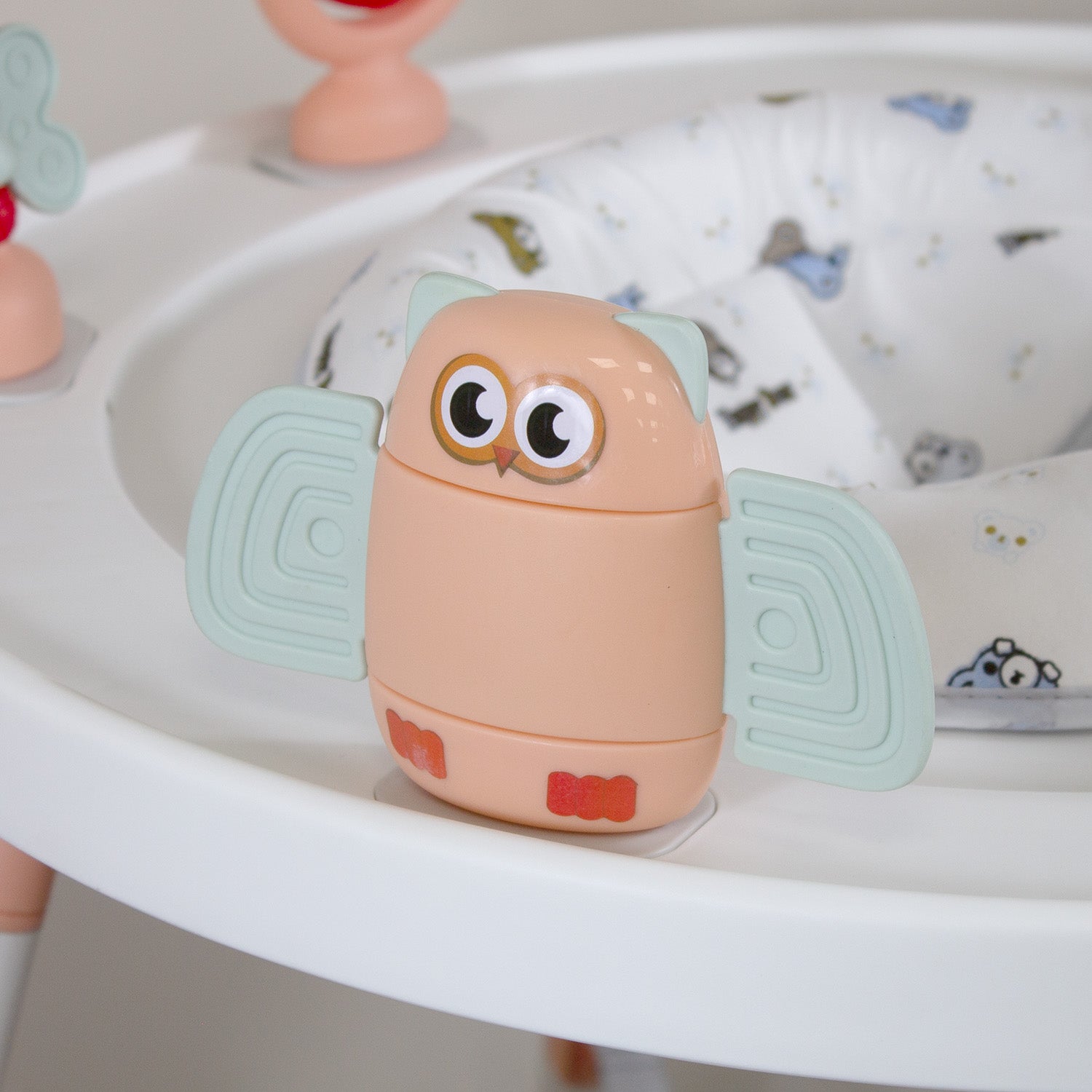 Centro de Actividad 2 en 1 Smart & Bounce Rosa Coral Bebesit