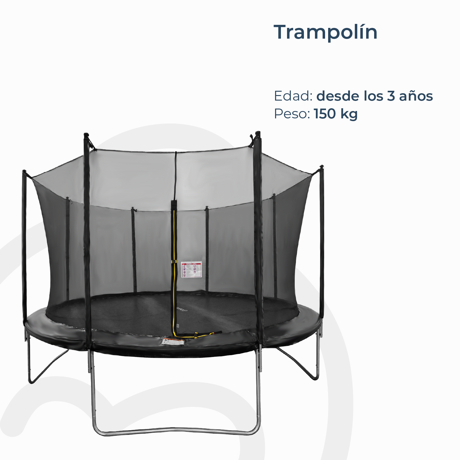 Cama Elástica Trampolín 4,27 mt + Escalera y Malla Seguridad