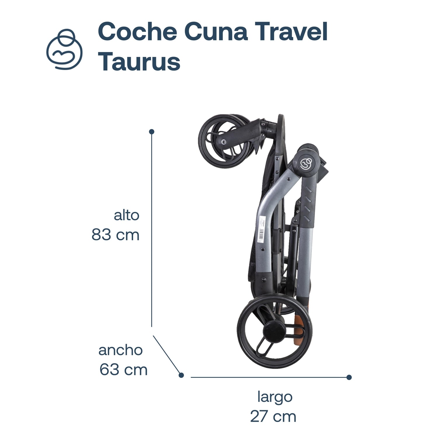 Coche Cuna travel system Taurus Beige