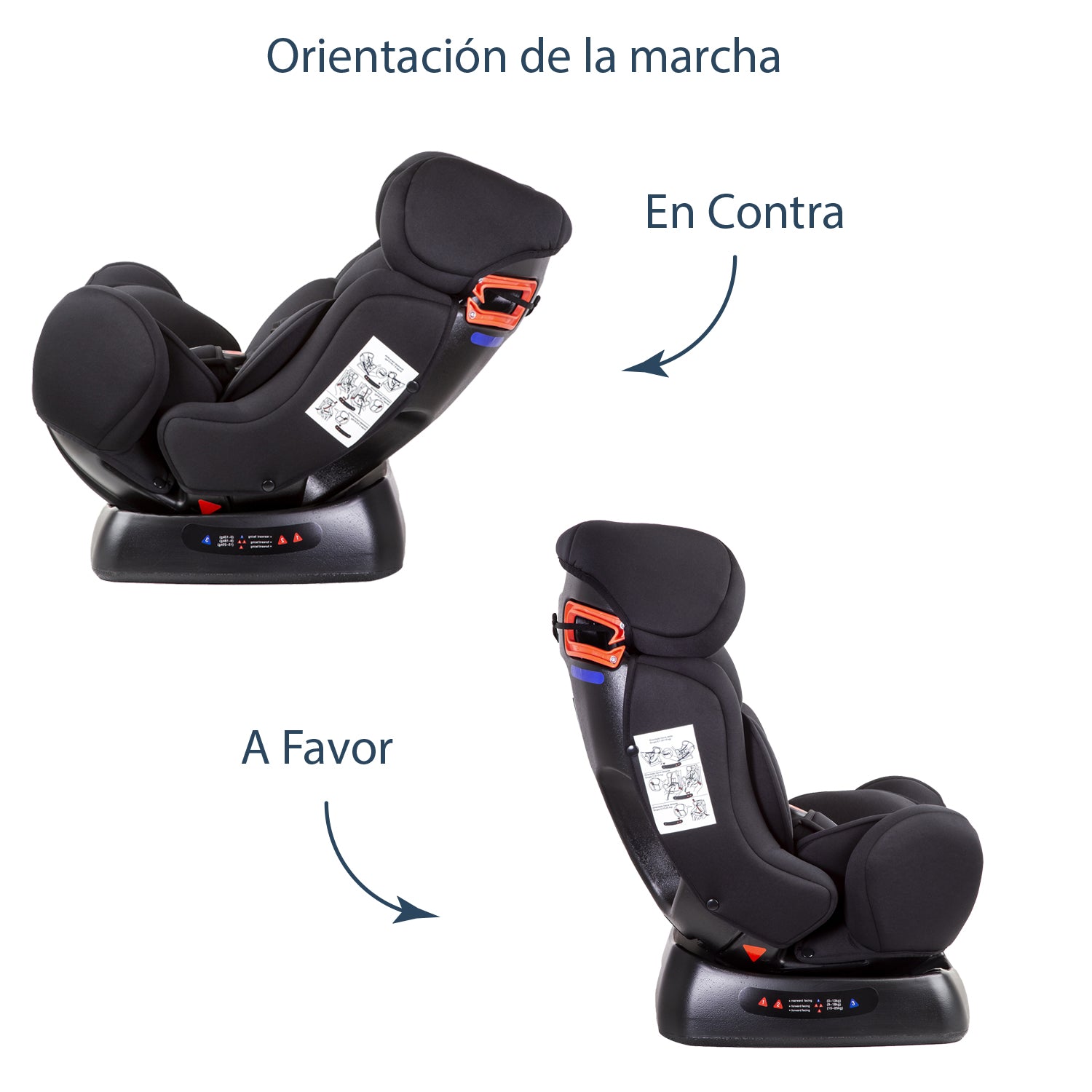 Silla de Auto Convertible Orbit LX Negro