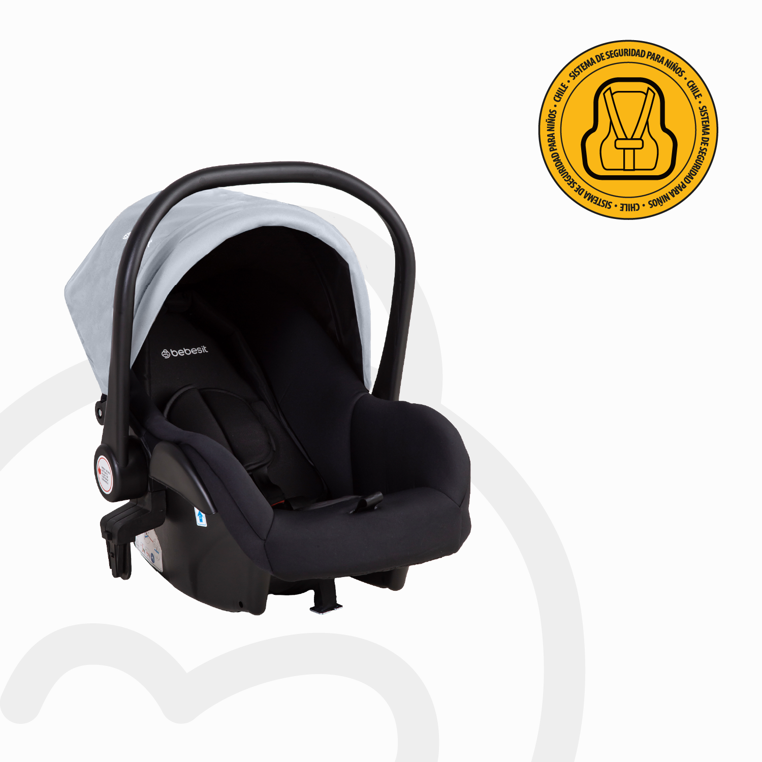 Coche Cuna Travel System Vox Gold Gris Bebesit
