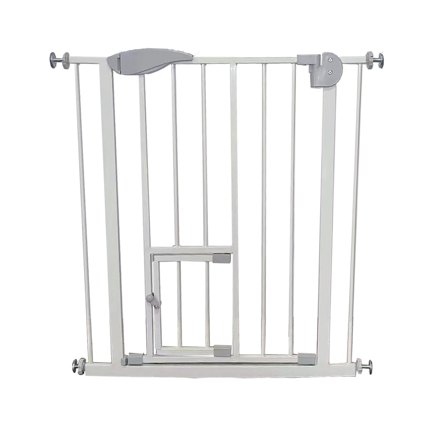 Reja de Seguridad Bebe Puerta Mascota Doble Seguro 75 a 82 cm