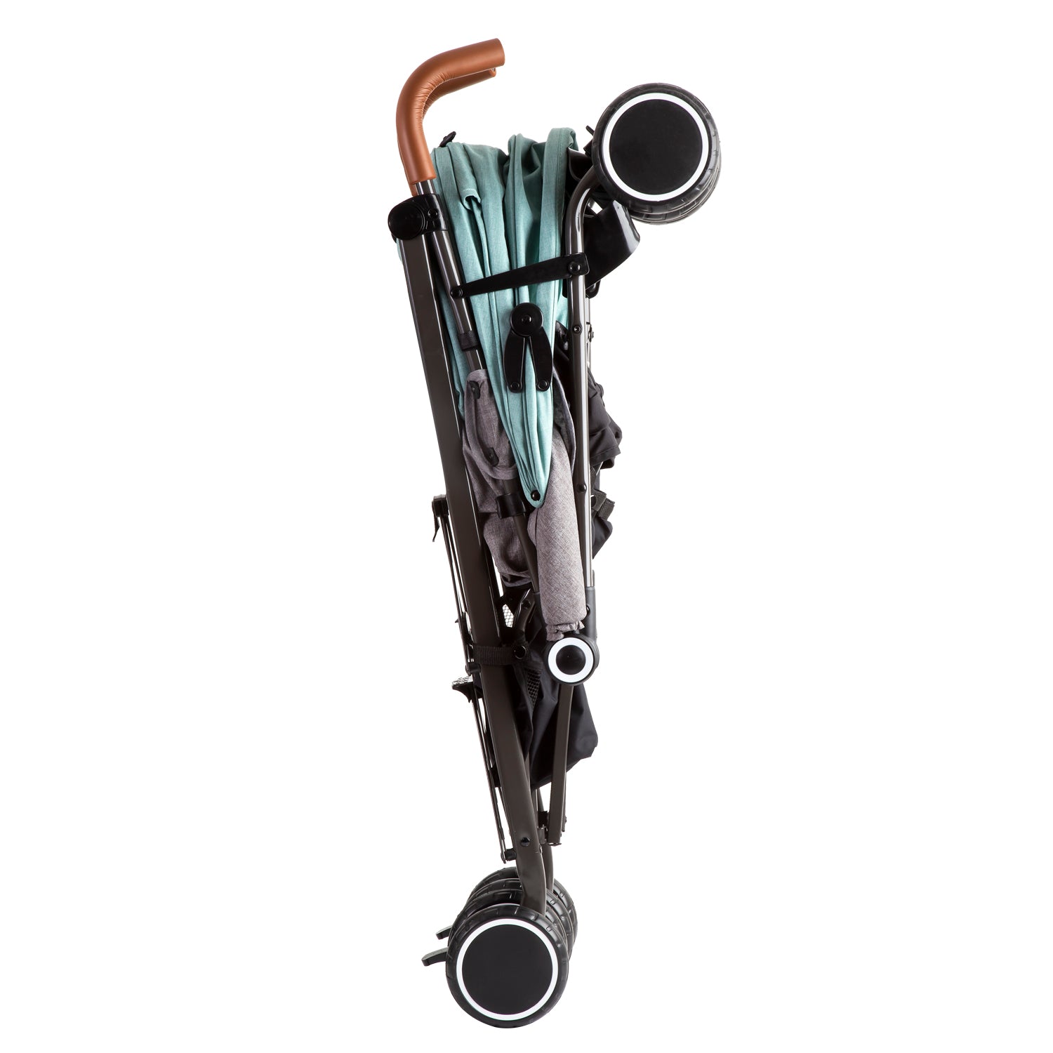 Coche Paragua Clap Melange Verde