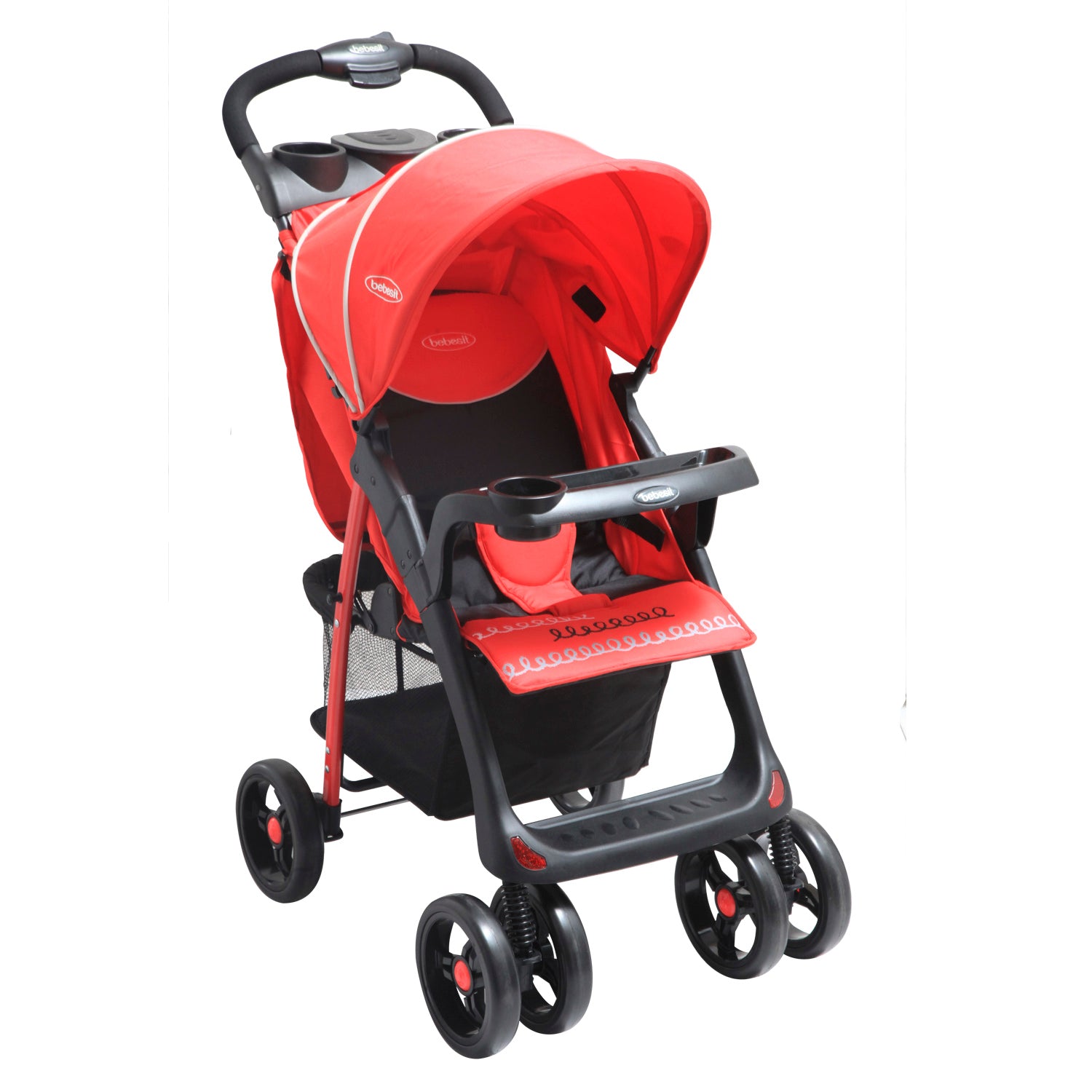Coche Travel System Jazz Rojo