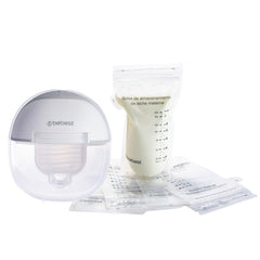 Extractor Leche Materna Eléctrico Manos Libre + 10 Bolsas
