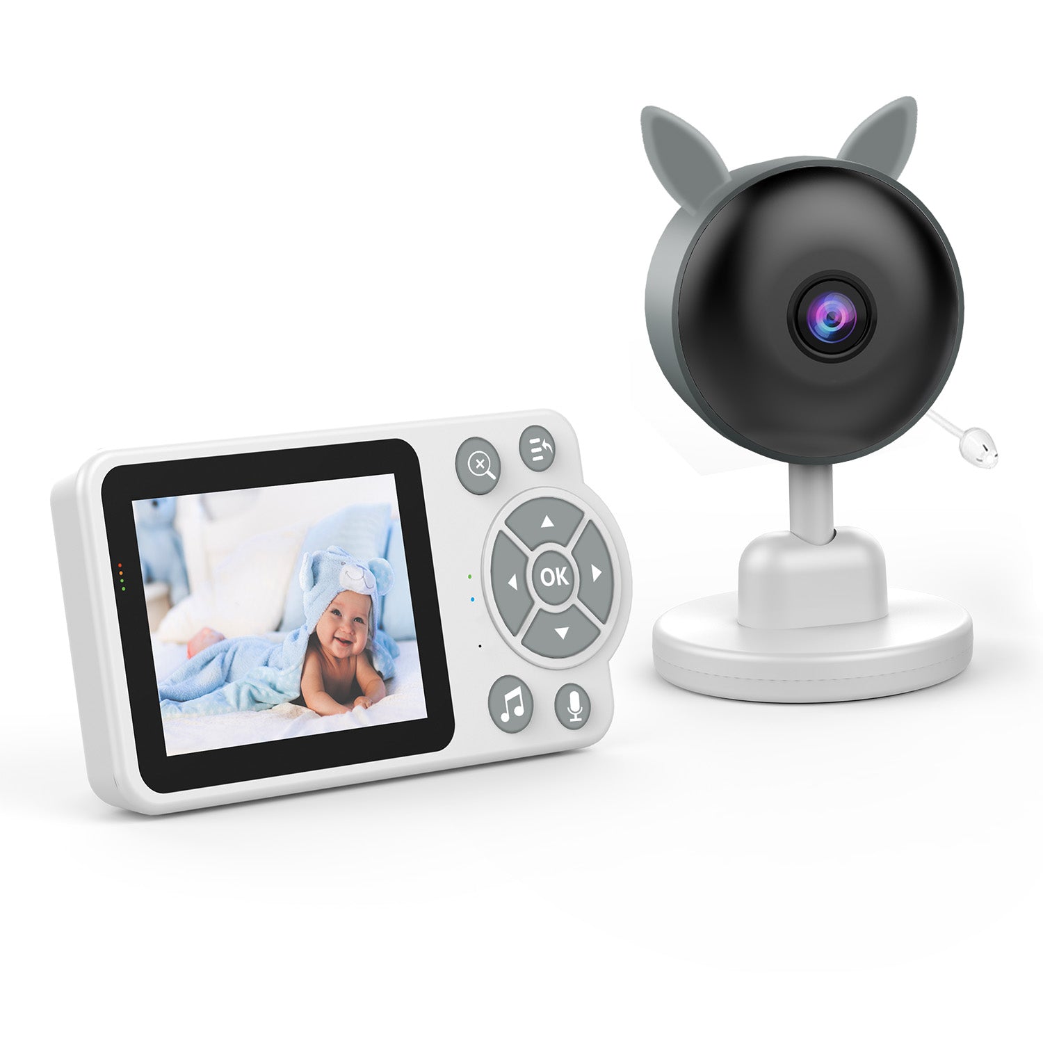 Monitor Camara SmartGuard 2.0 4x Zoom con Ruido Blanco